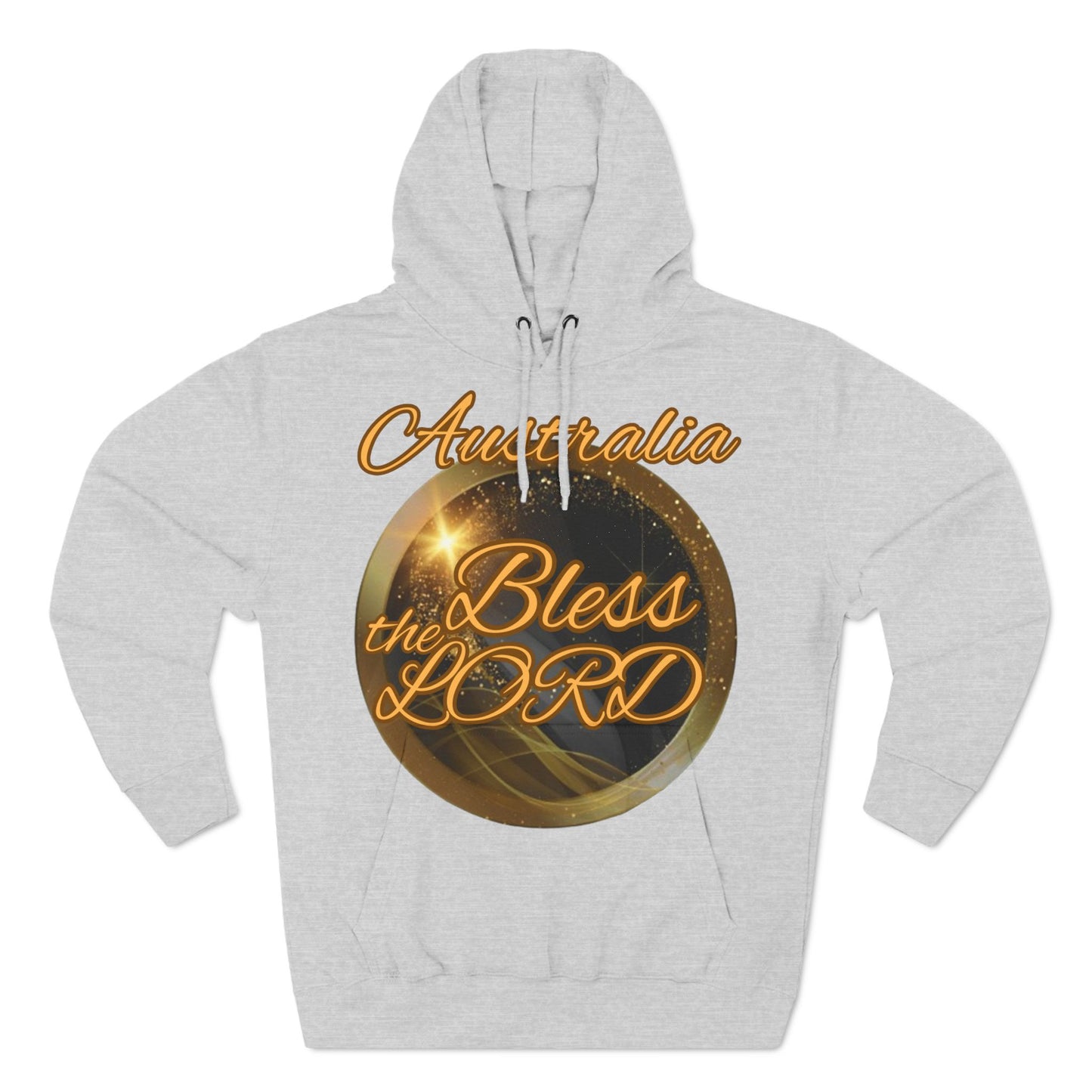 Three-Panel Fleece Hoodie (Australia-Blessed)