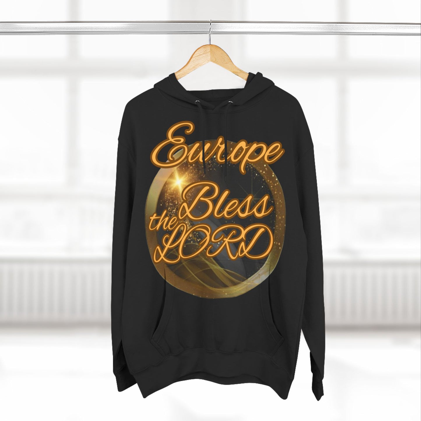 Three-Panel Fleece Hoodie (Europe-Blessed)