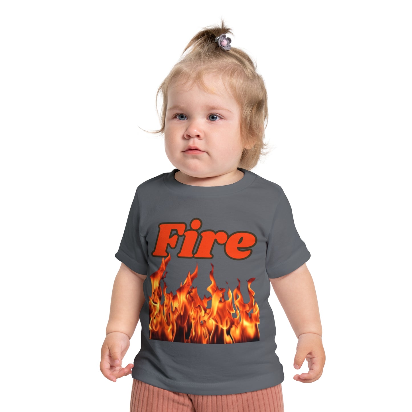 Baby Short Sleeve T-Shirt (Fire)