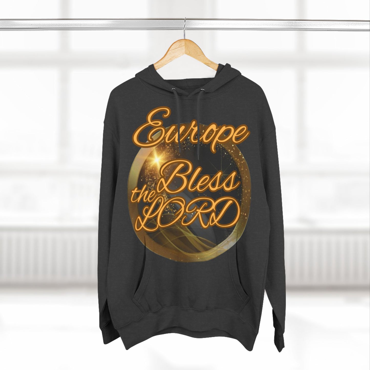 Three-Panel Fleece Hoodie (Europe-Blessed)