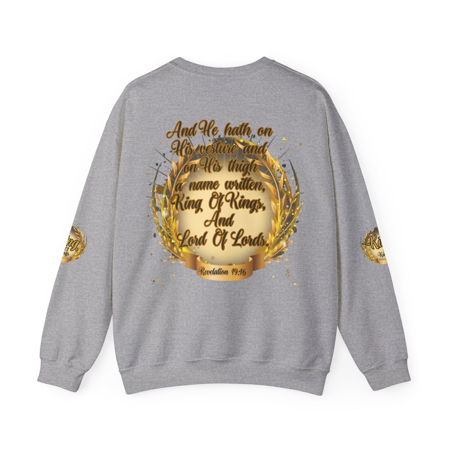 Unisex Heavy Blend™ Crewneck Sweatshirt (King Of Kings)