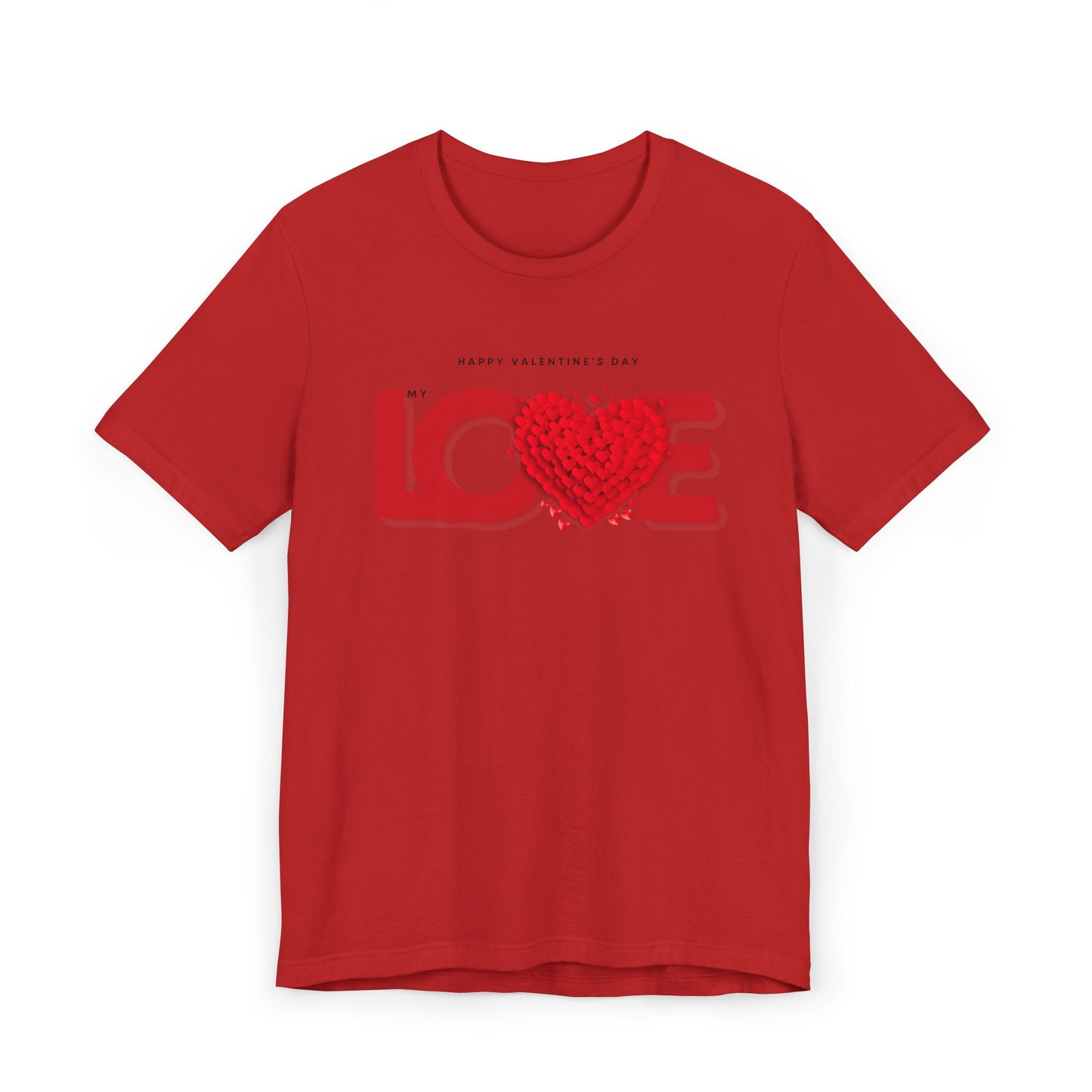 Unisex Jersey T-Shirt -VP25 _ Red
