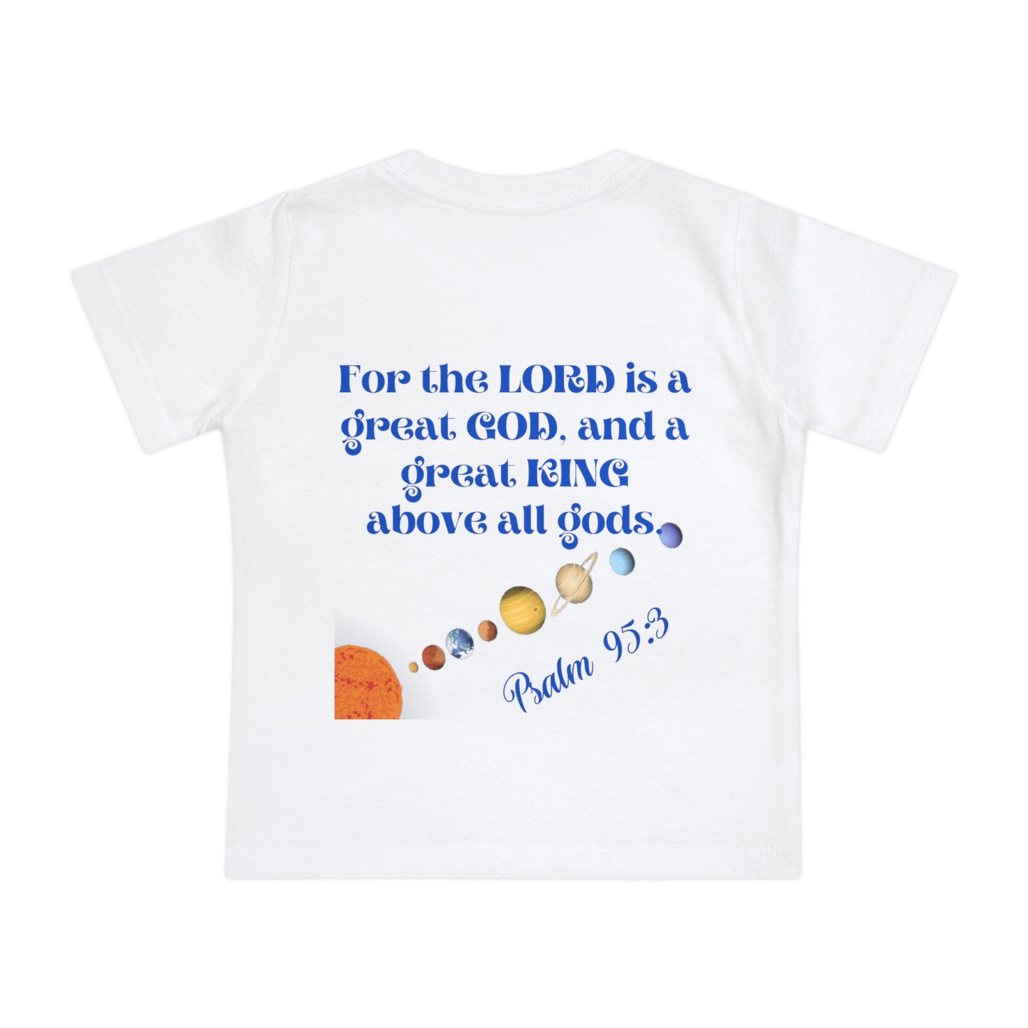 Baby Short Sleeve T-Shirt (Above all)