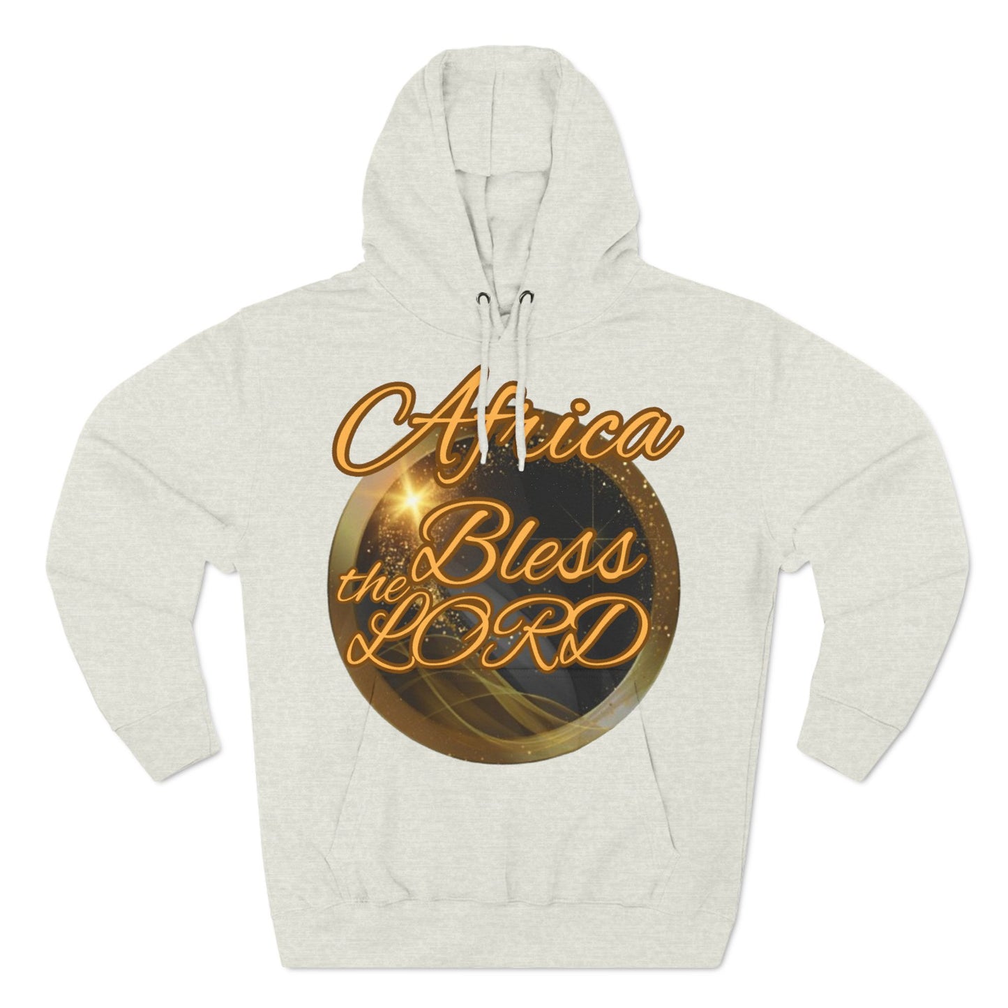 Three-Panel Fleece Hoodie (Africa-Blessed)