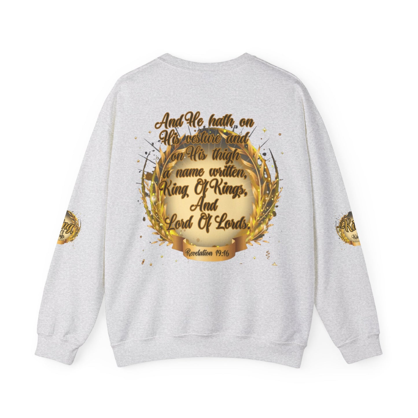 Unisex Heavy Blend™ Crewneck Sweatshirt (King Of Kings)