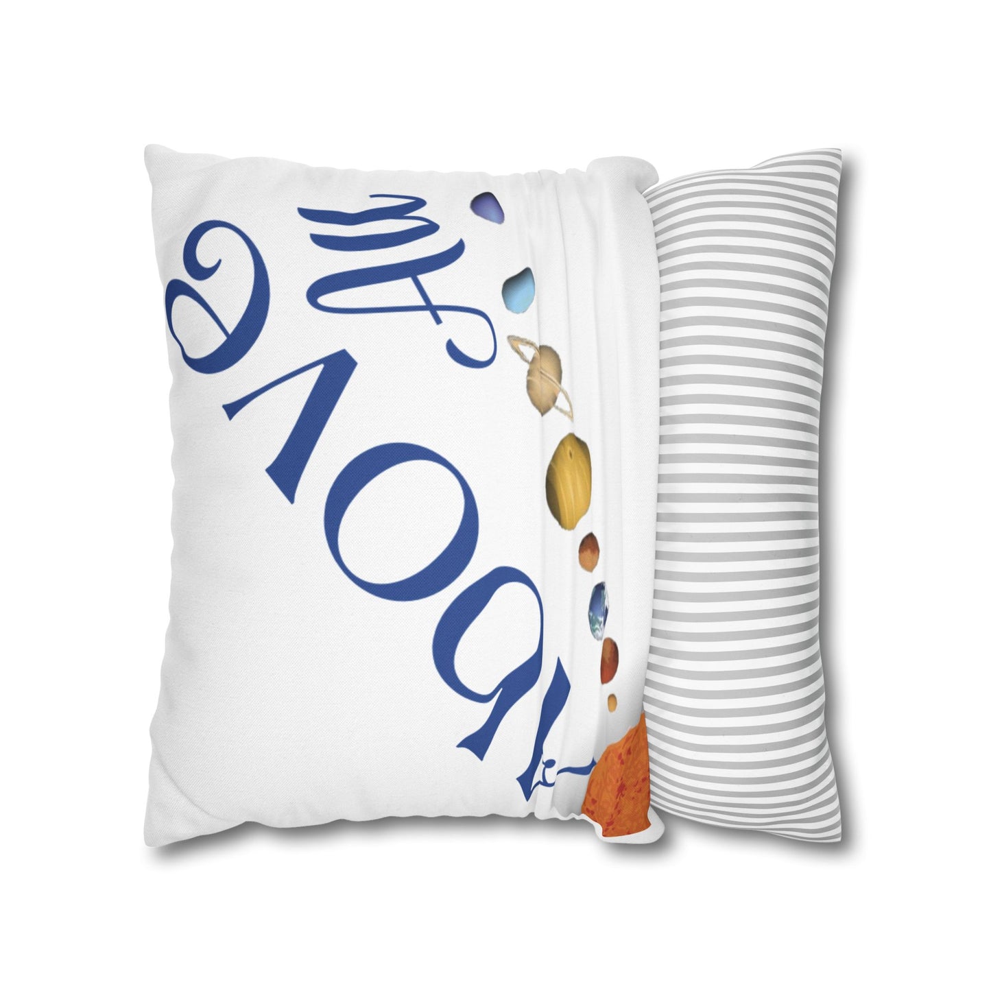 Spun Polyester Square Pillowcase - (Above all)