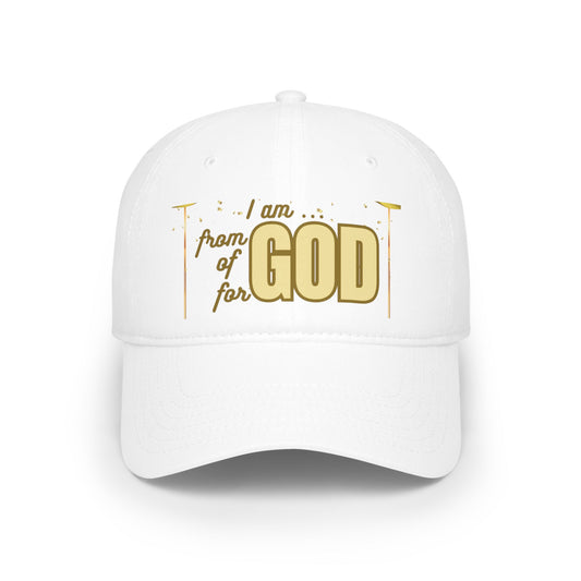 Baseball Cap (From, of and For God)