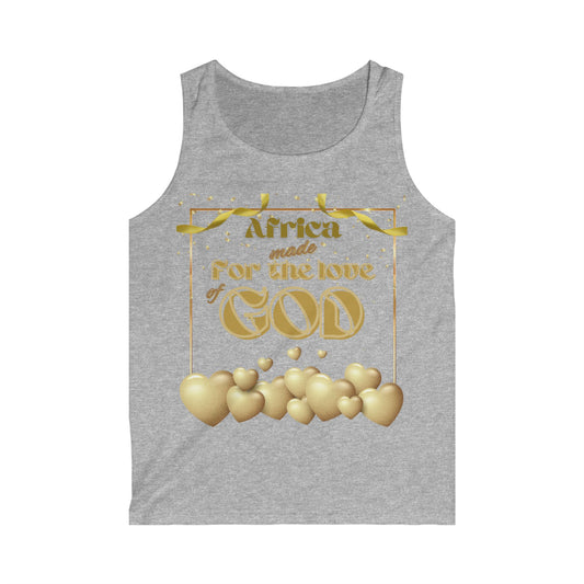 Men's Softstyle Tank Top (Africa-ForLove)