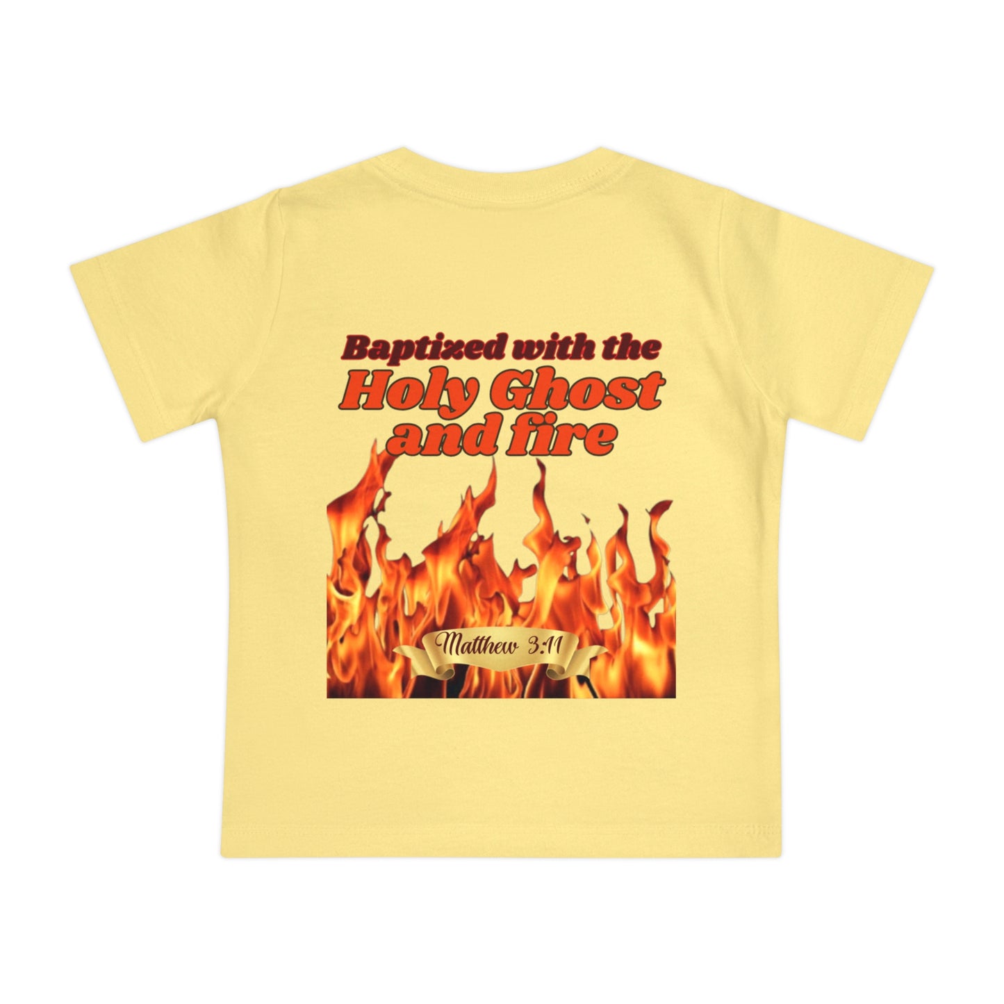 Baby Short Sleeve T-Shirt (Fire)