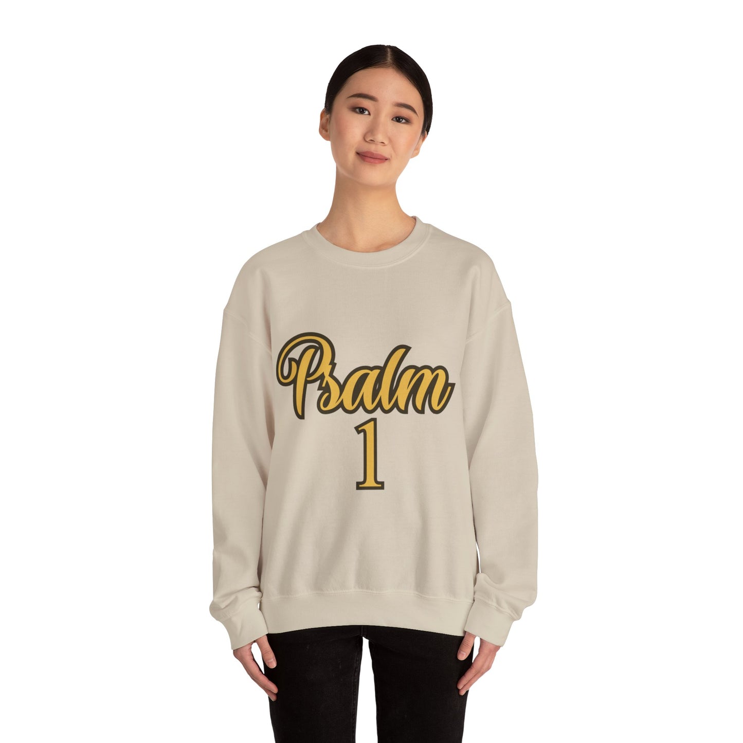 Unisex Heavy Blend™ Crewneck Sweatshirt (Psalm 1)