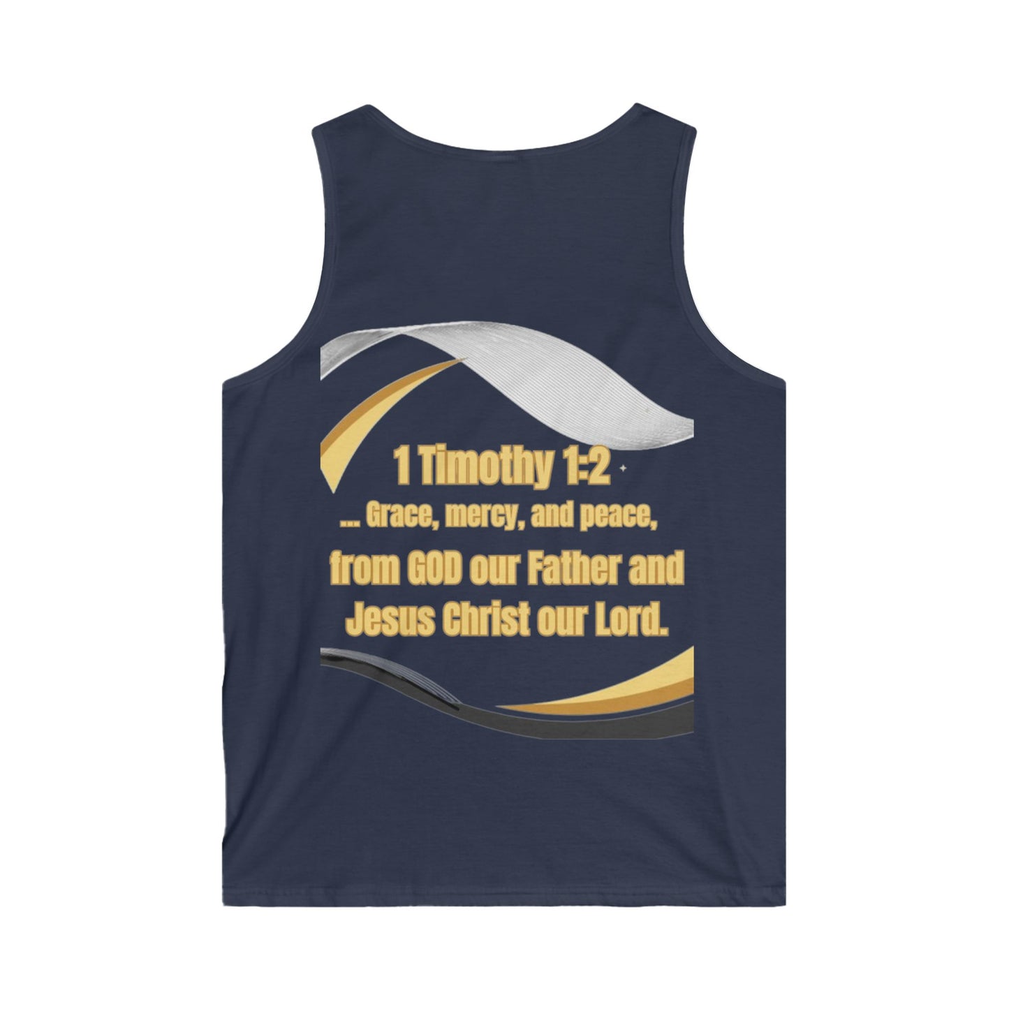 Men's Softstyle Tank Top (America-ForGod)
