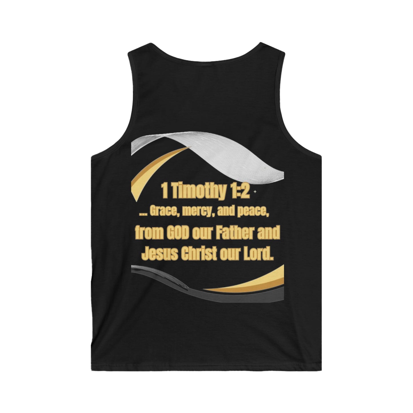 Men's Softstyle Tank Top (America-ForGod)