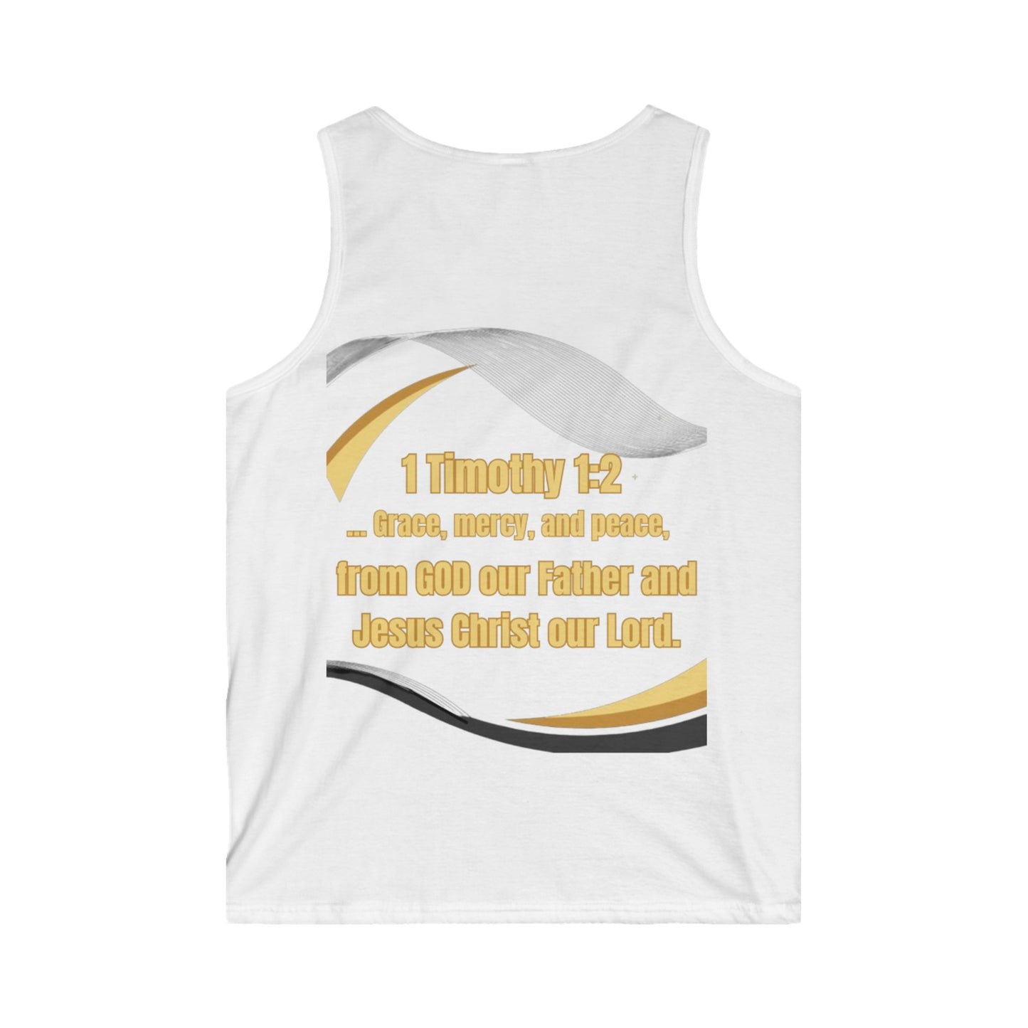 Men's Softstyle Tank Top (America-ForGod)