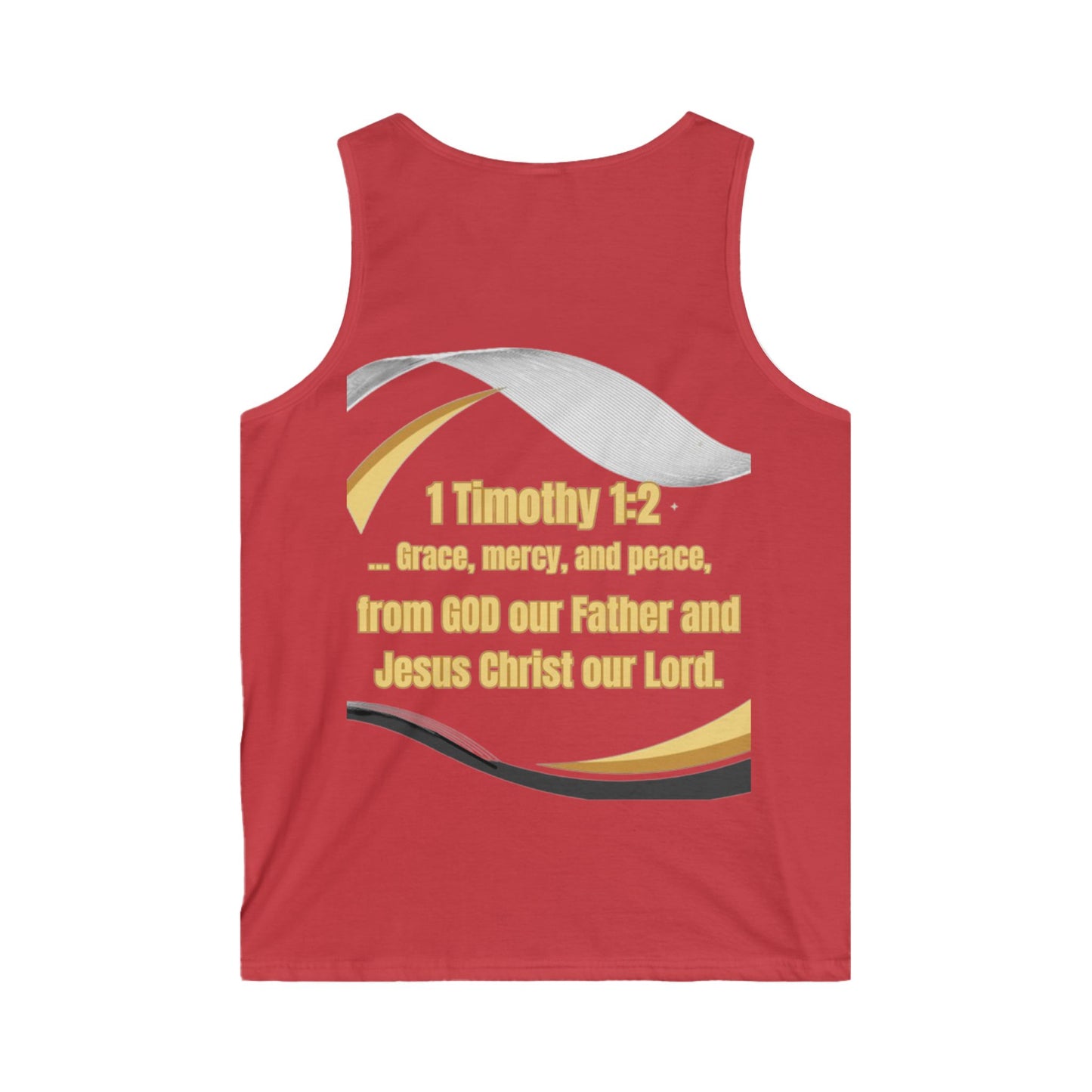 Men's Softstyle Tank Top (America-ForGod)