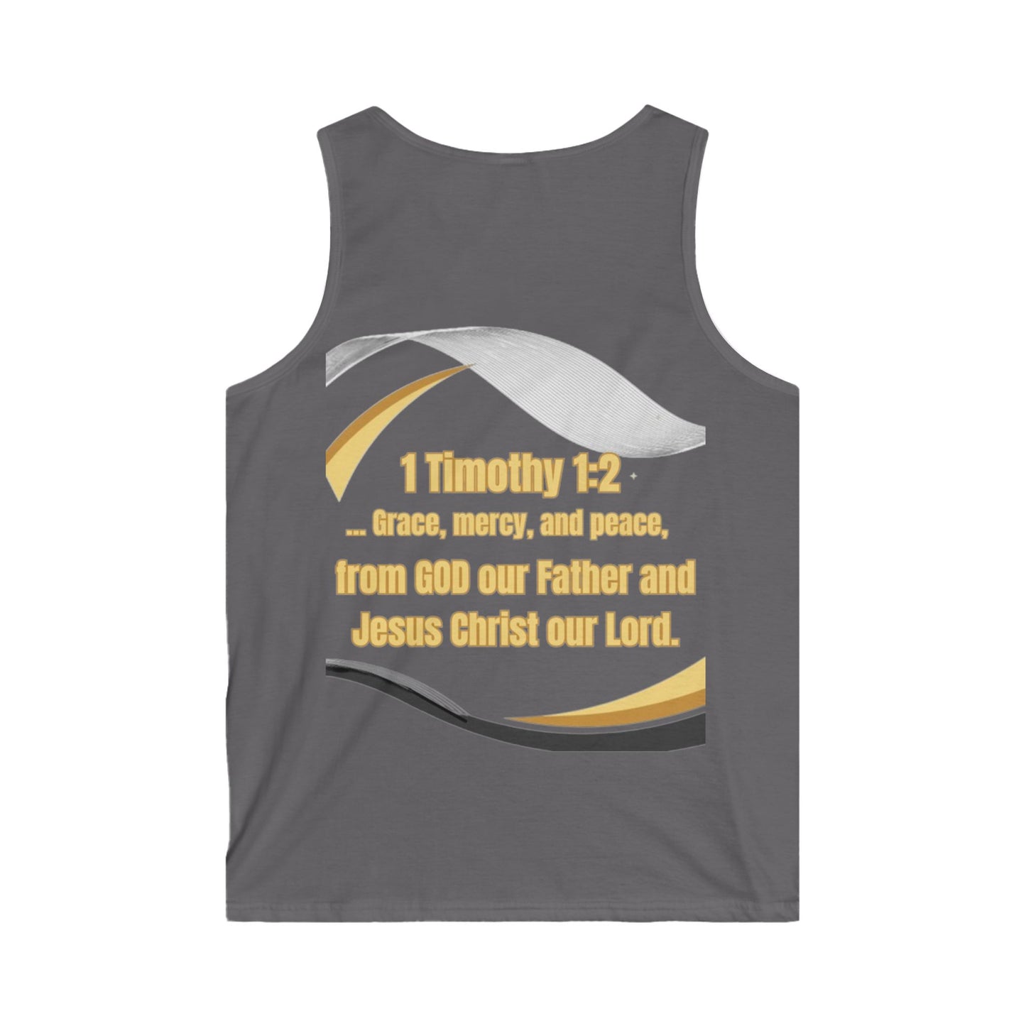 Men's Softstyle Tank Top (America-ForGod)