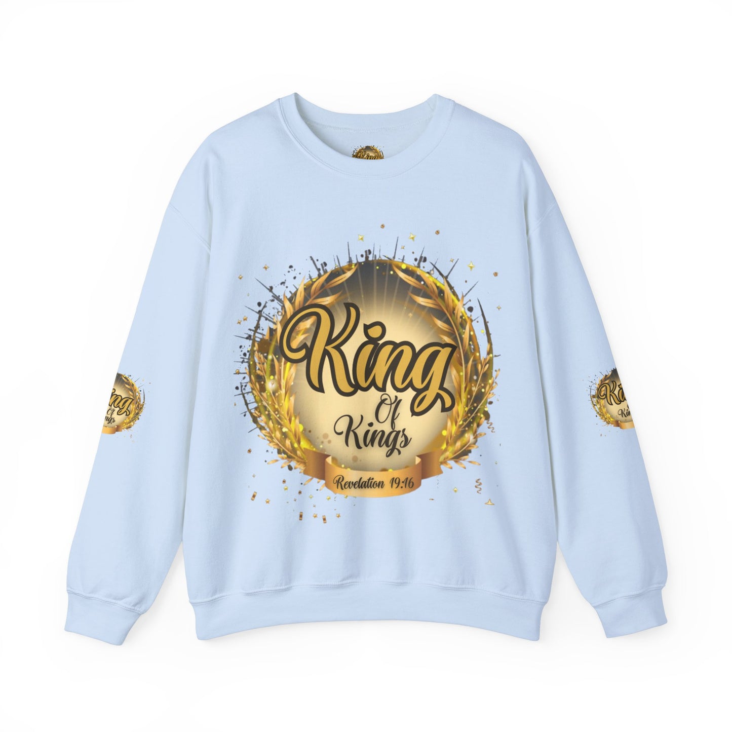 Unisex Heavy Blend™ Crewneck Sweatshirt (King Of Kings)