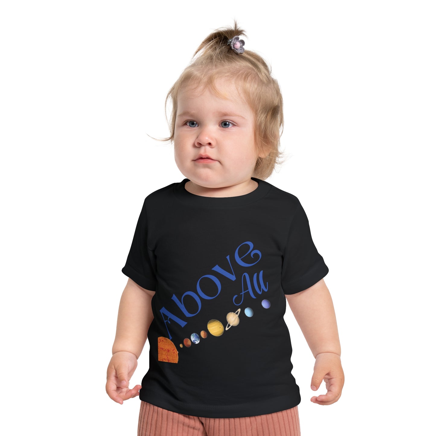 Baby Short Sleeve T-Shirt (Above all)