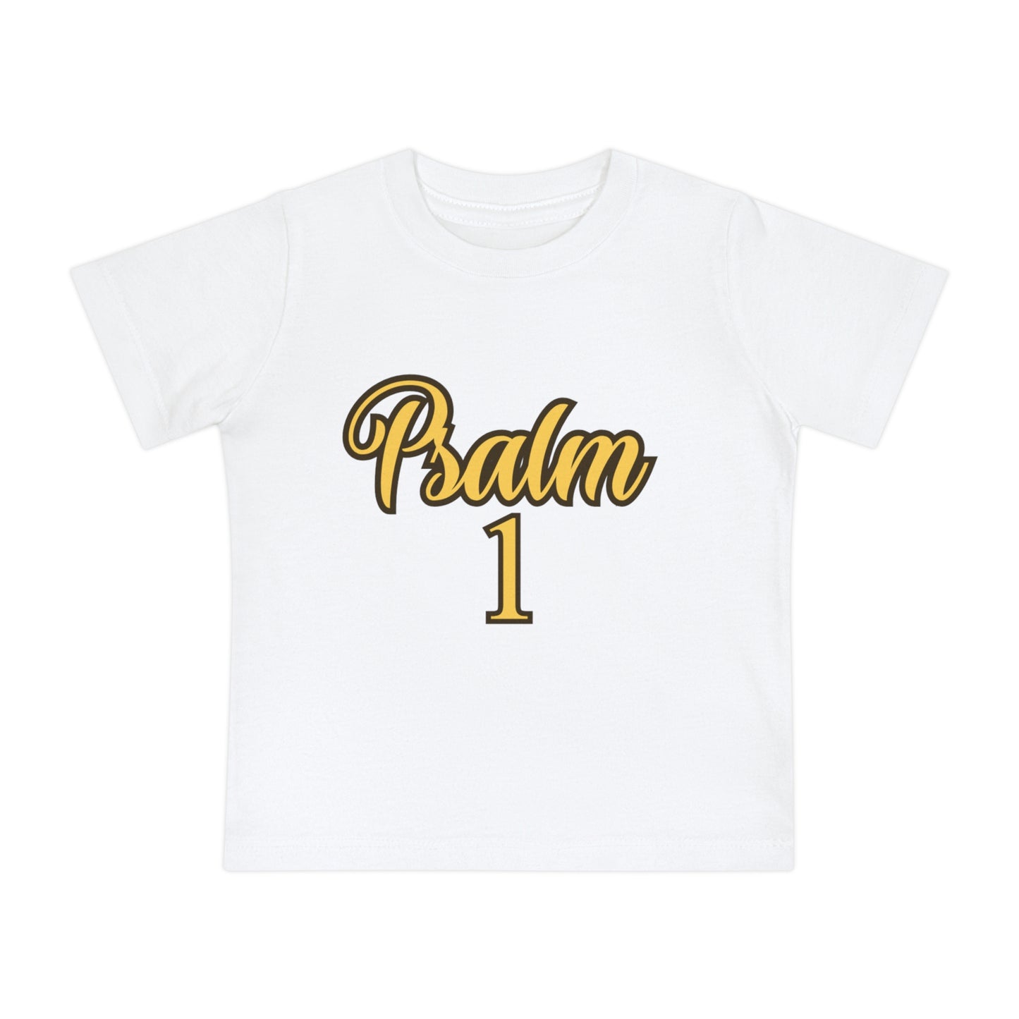 Baby Short Sleeve T-Shirt (Psalm 1)