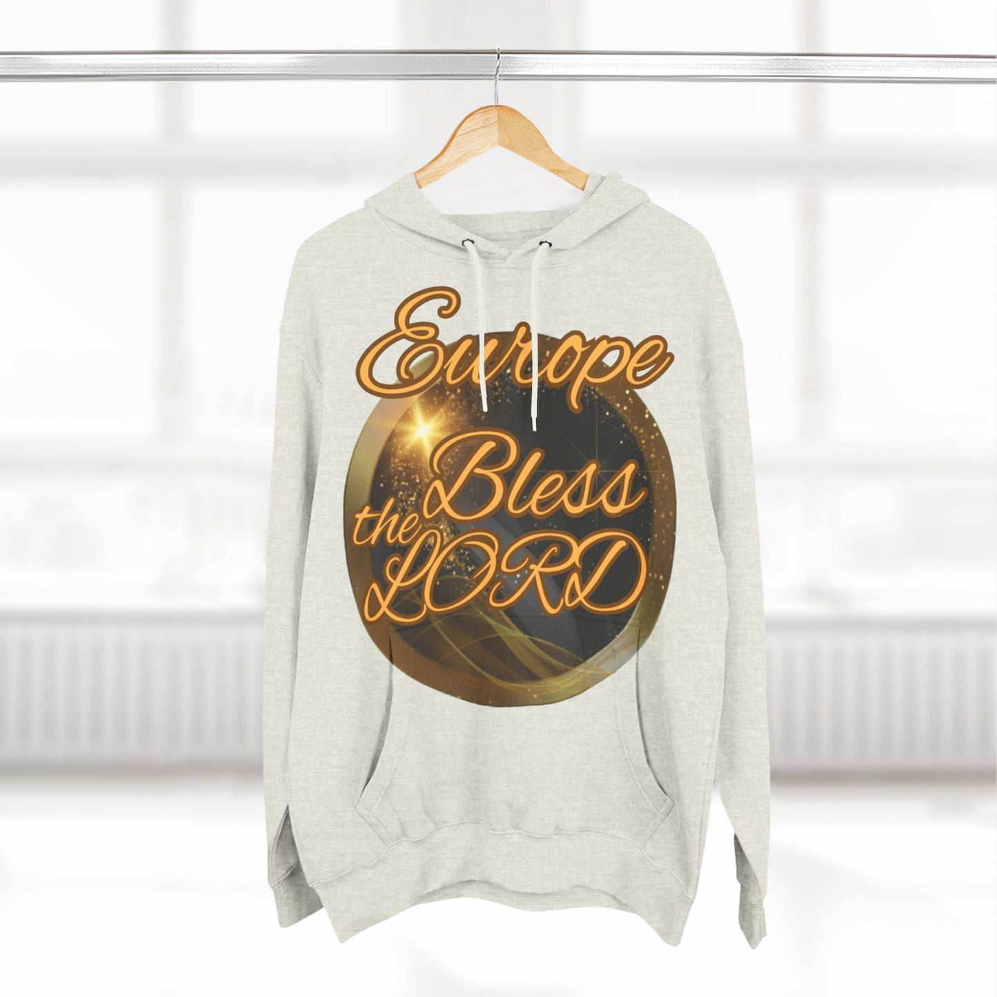 Three-Panel Fleece Hoodie (Europe-Blessed)