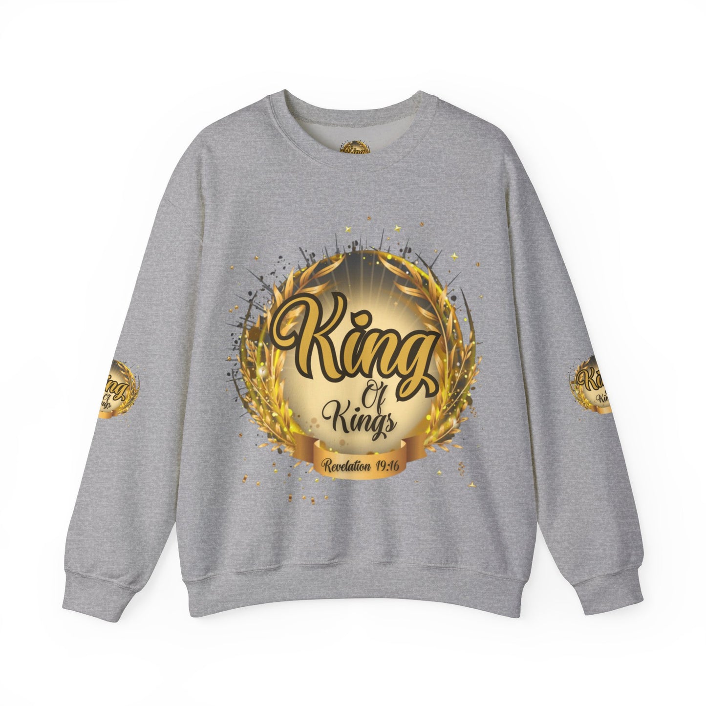 Unisex Heavy Blend™ Crewneck Sweatshirt (King Of Kings)