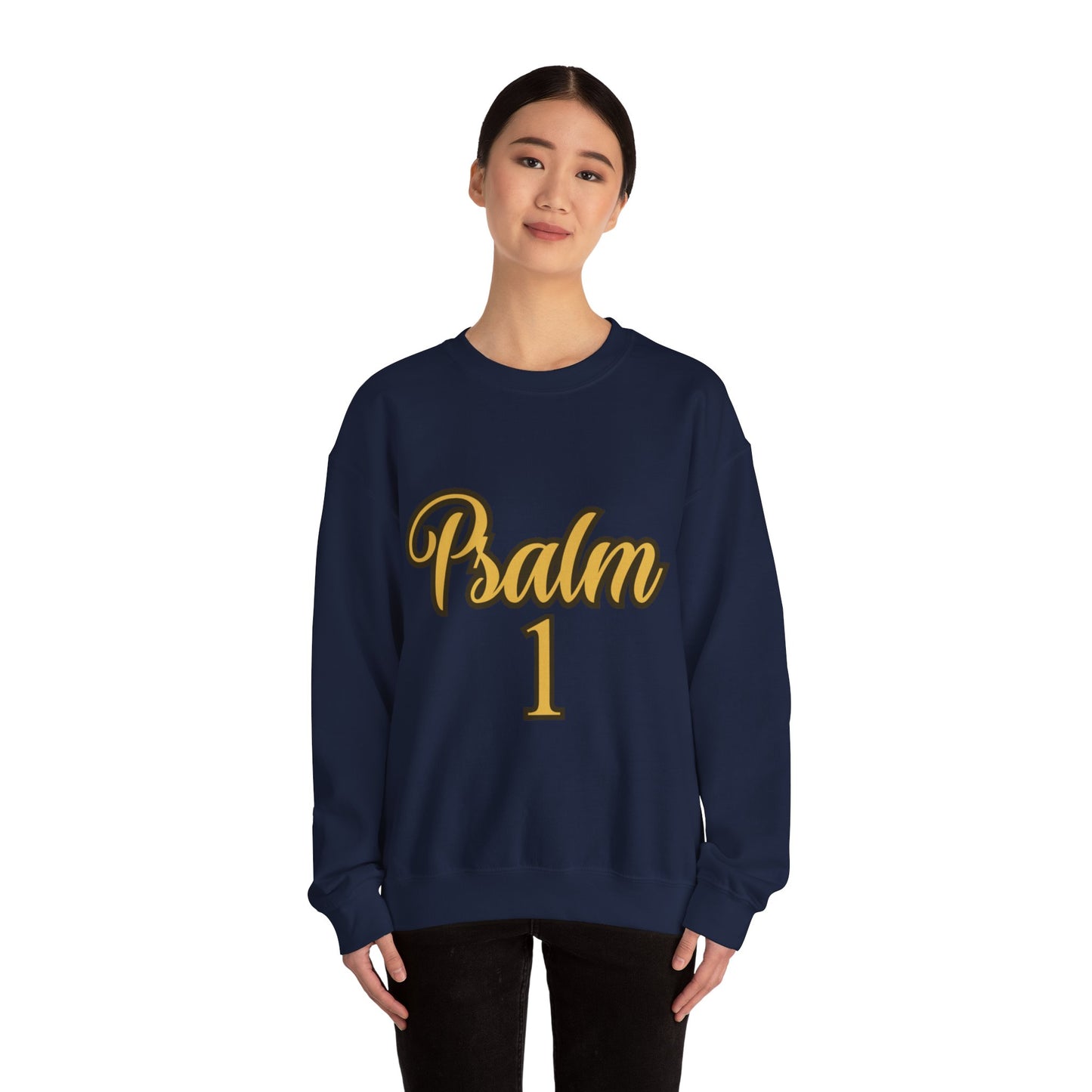 Unisex Heavy Blend™ Crewneck Sweatshirt (Psalm 1)