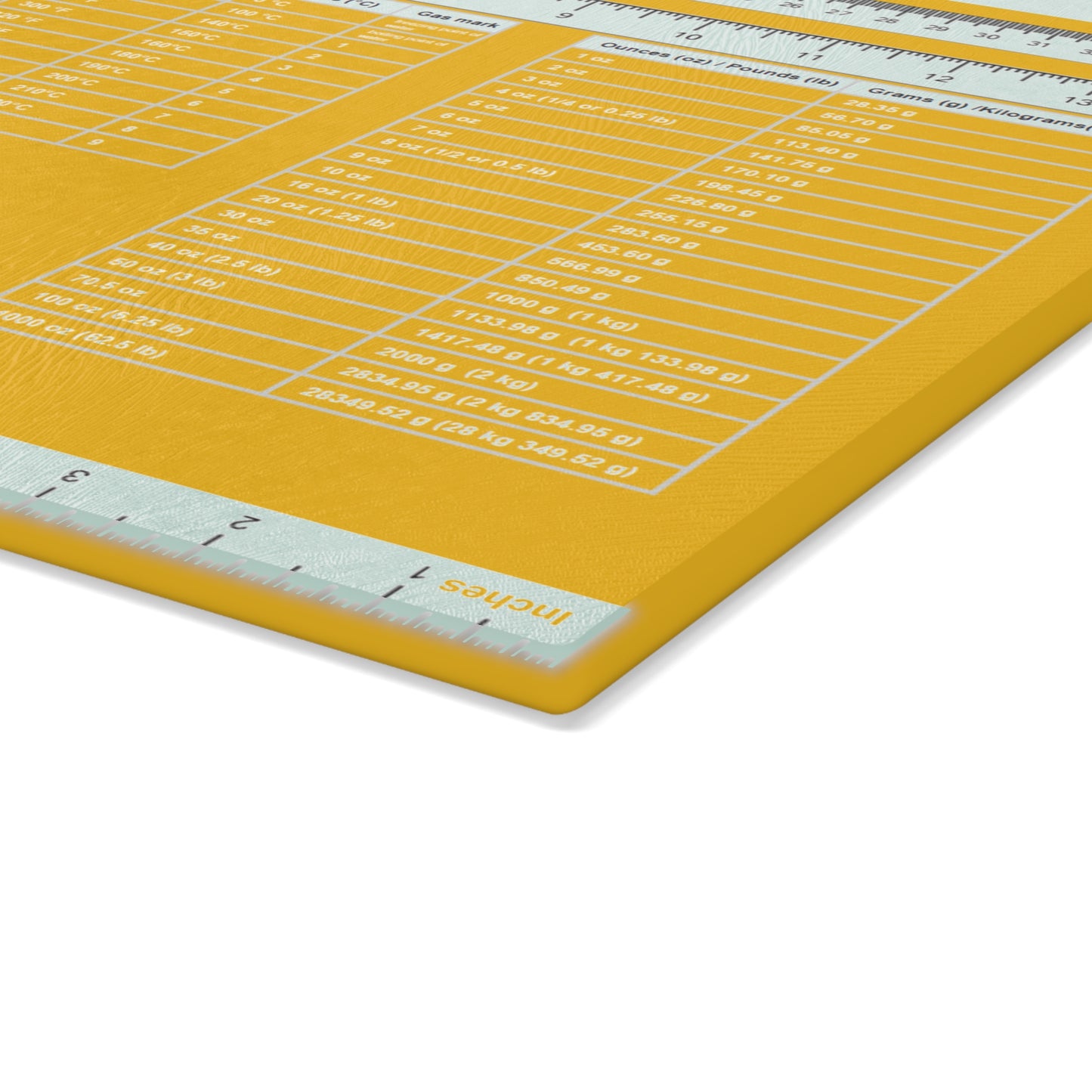 Glass Cutting Board - Yellow