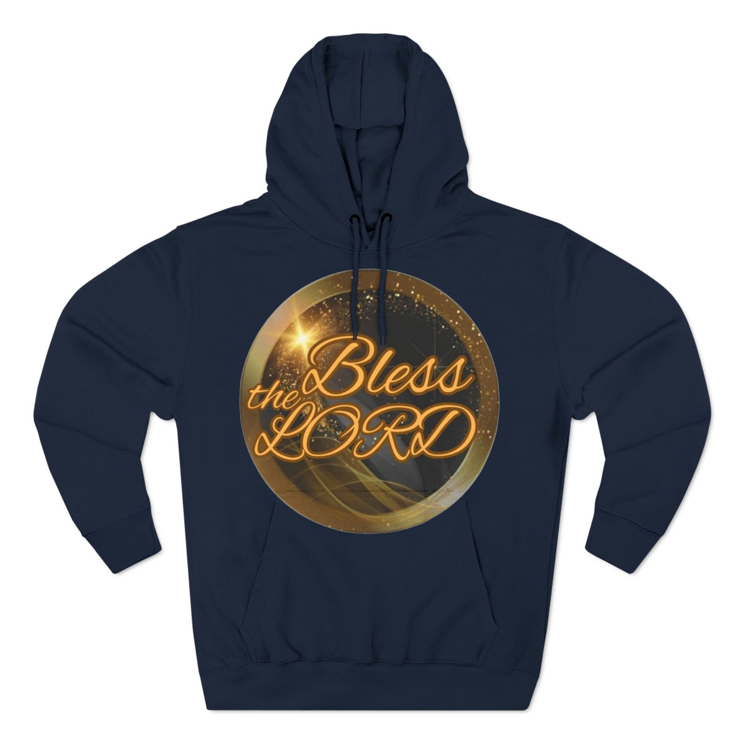 Three-Panel Fleece Hoodie (Blessed)