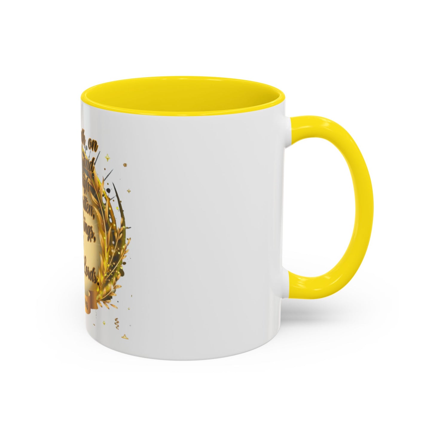 Accent Coffee Mug (11oz) (King Of Kings)