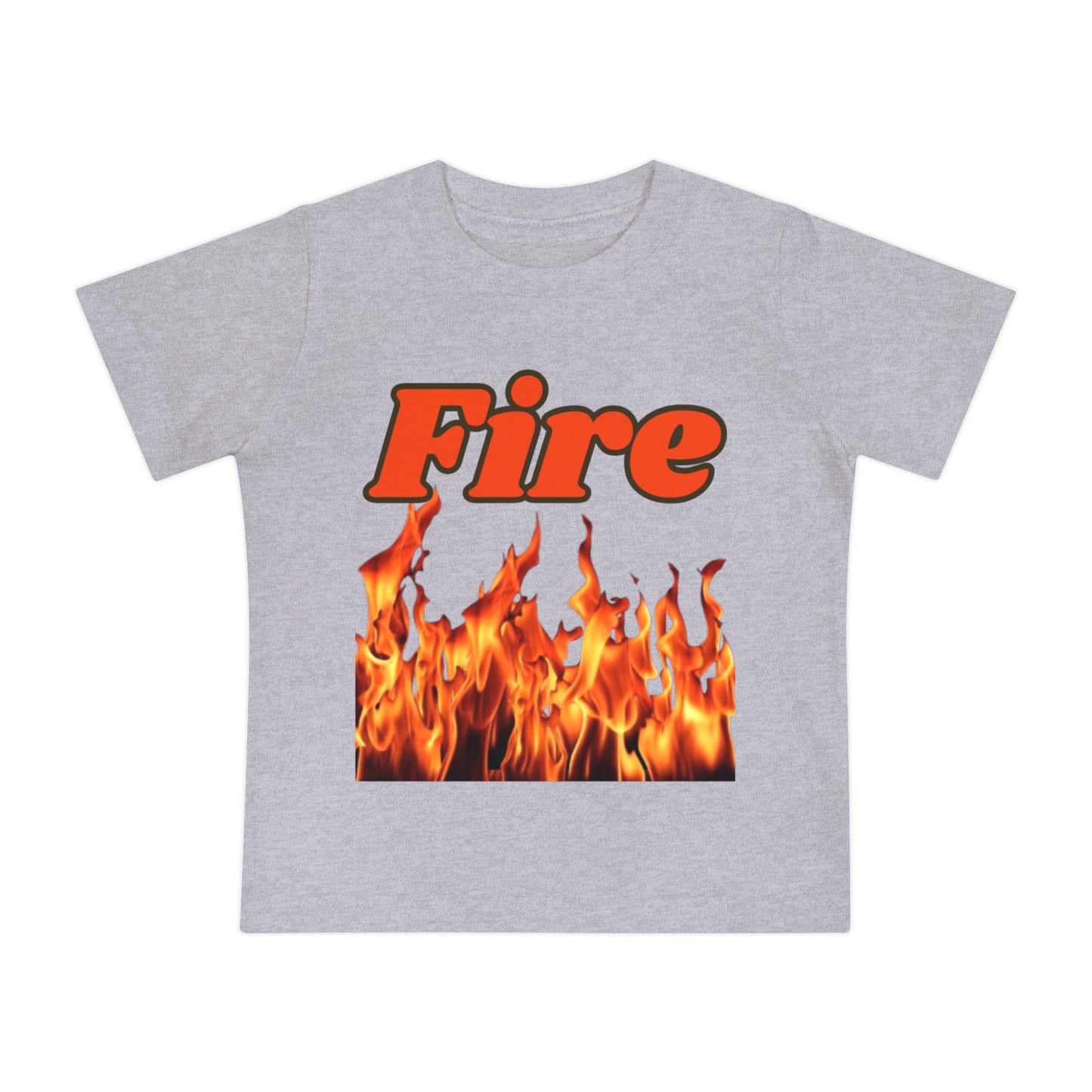 Baby Short Sleeve T-Shirt (Fire)