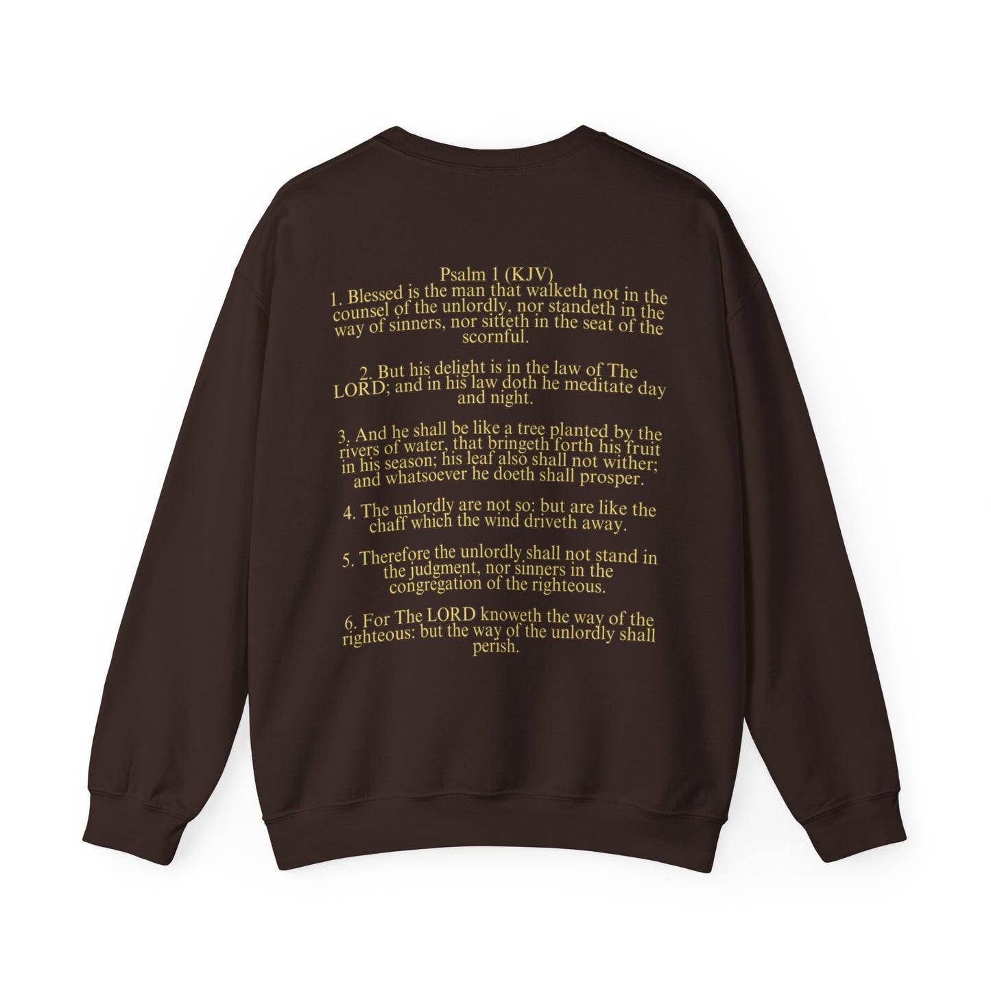 Unisex Heavy Blend™ Crewneck Sweatshirt (Psalm 1)
