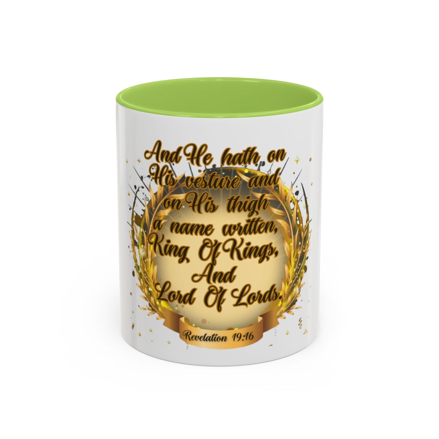 Accent Coffee Mug (11oz) (King Of Kings)