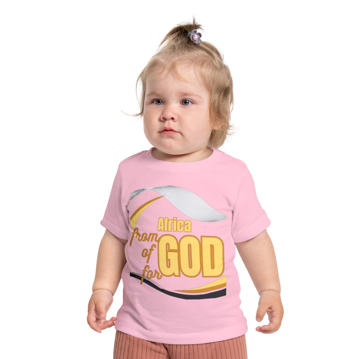 Baby Short Sleeve T-Shirt (Africa-ForGod)