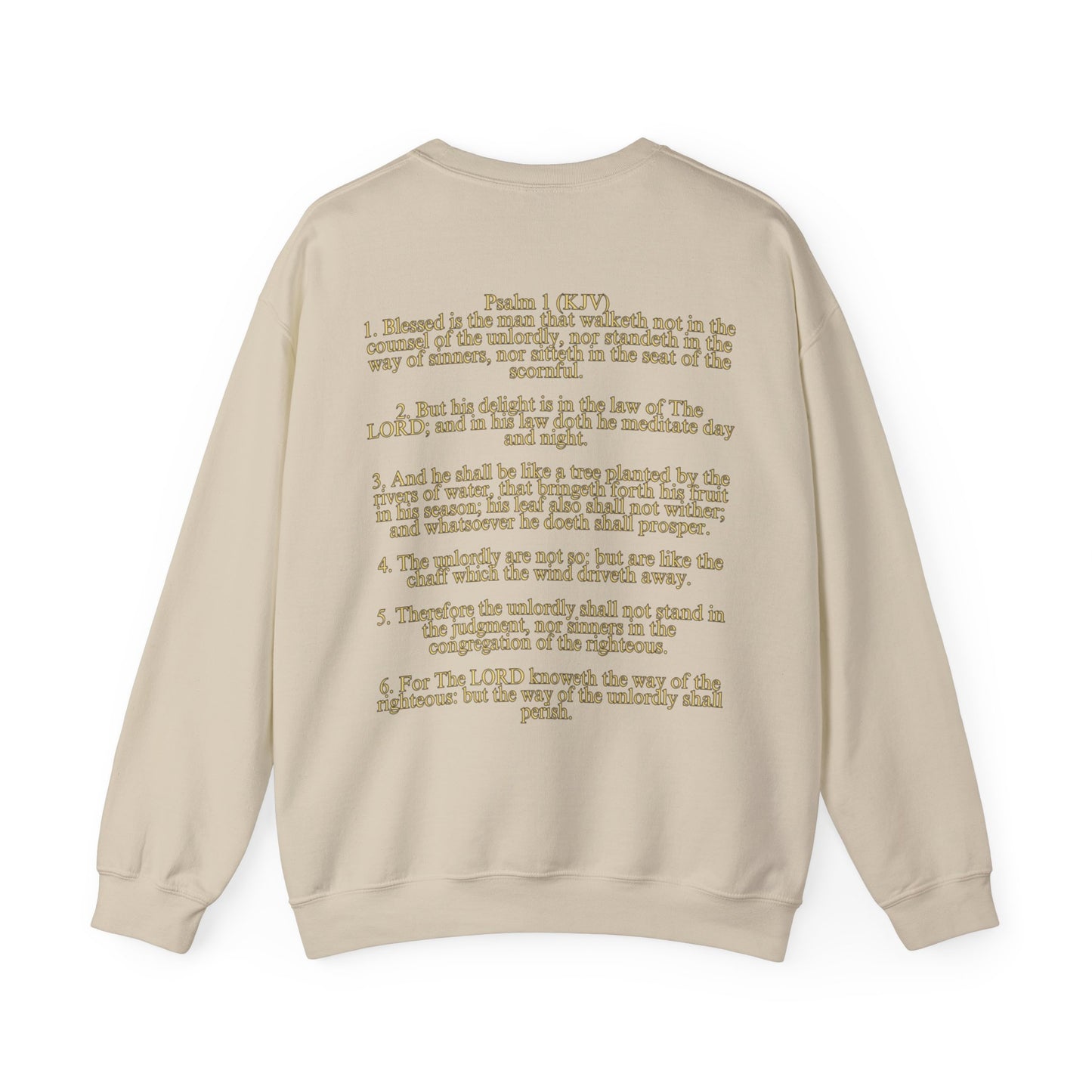 Unisex Heavy Blend™ Crewneck Sweatshirt (Psalm 1)