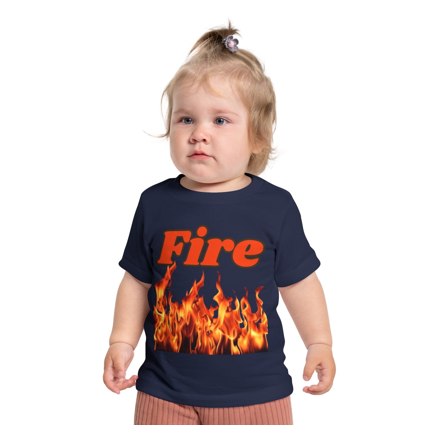 Baby Short Sleeve T-Shirt (Fire)