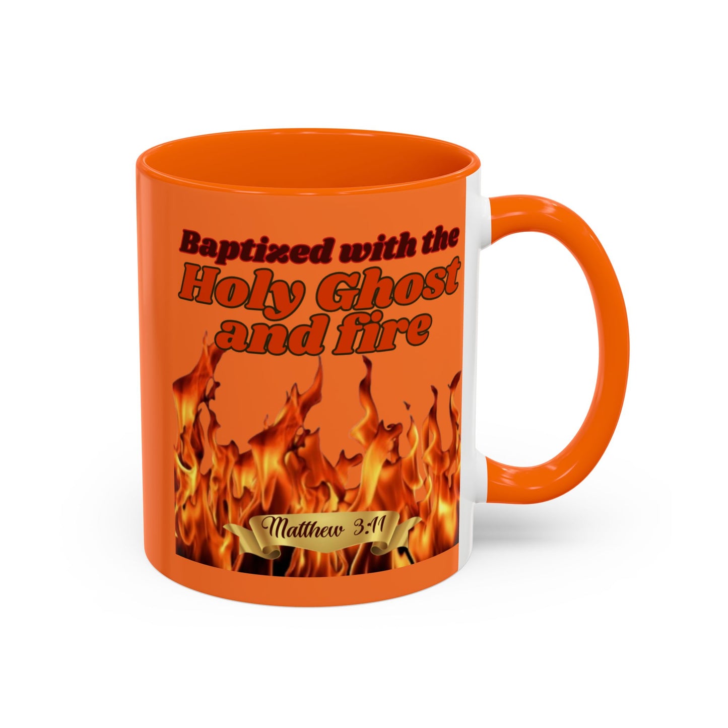 Accent Coffee Mug (11oz) (Fire)