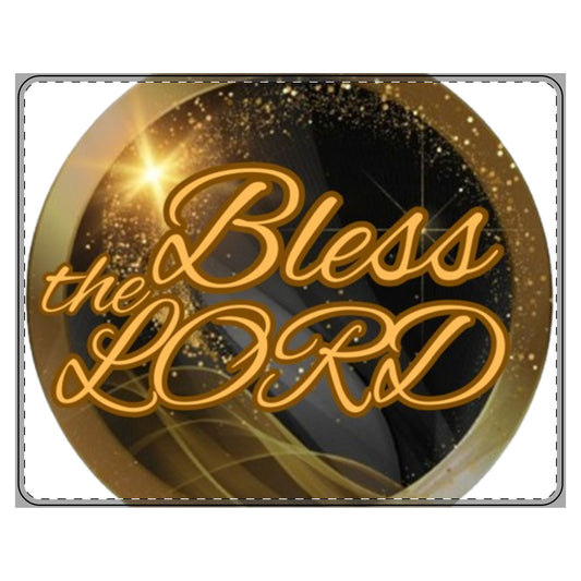 PU Leather Mouse Mat - Blessed