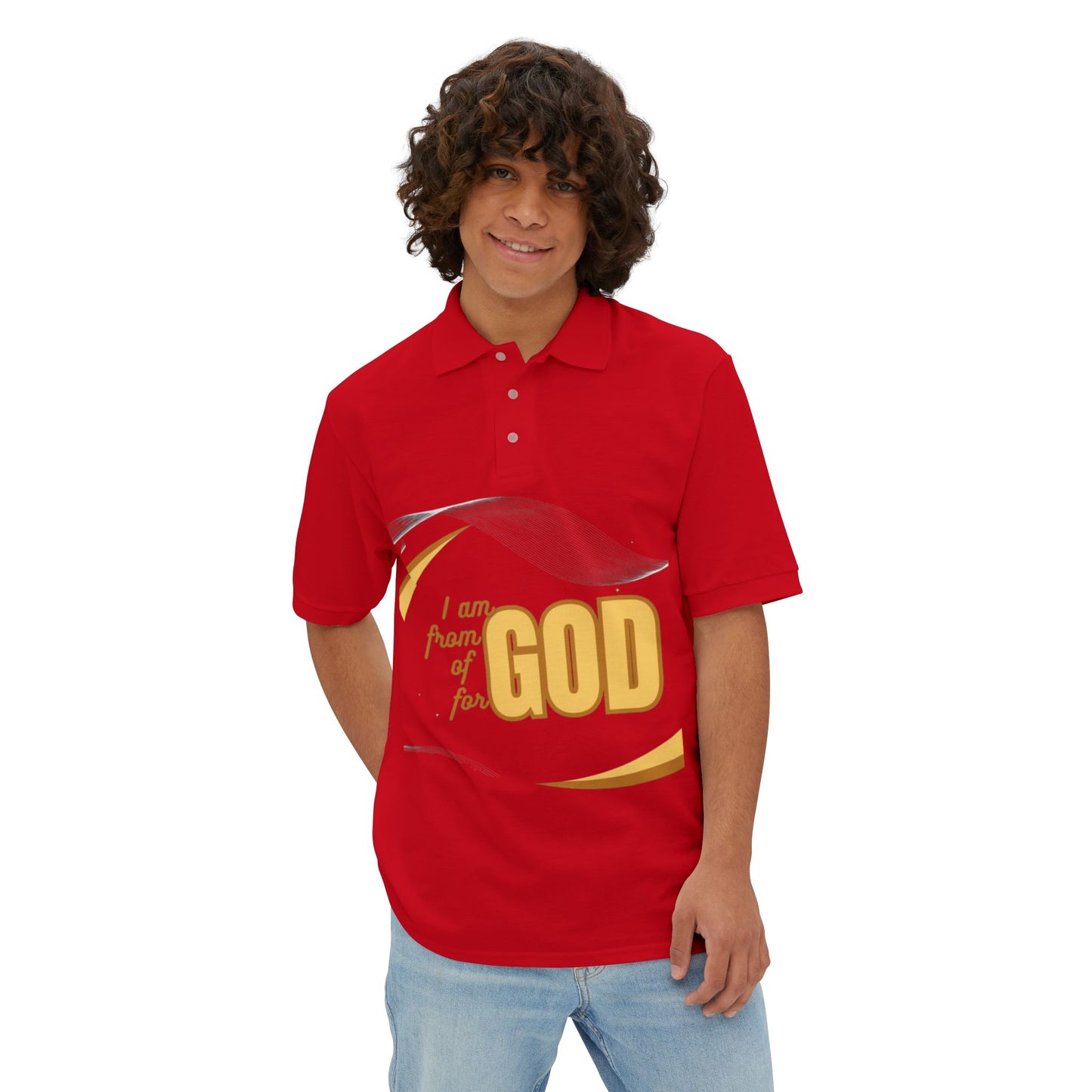 Men's Piqué Polo (from GOD)