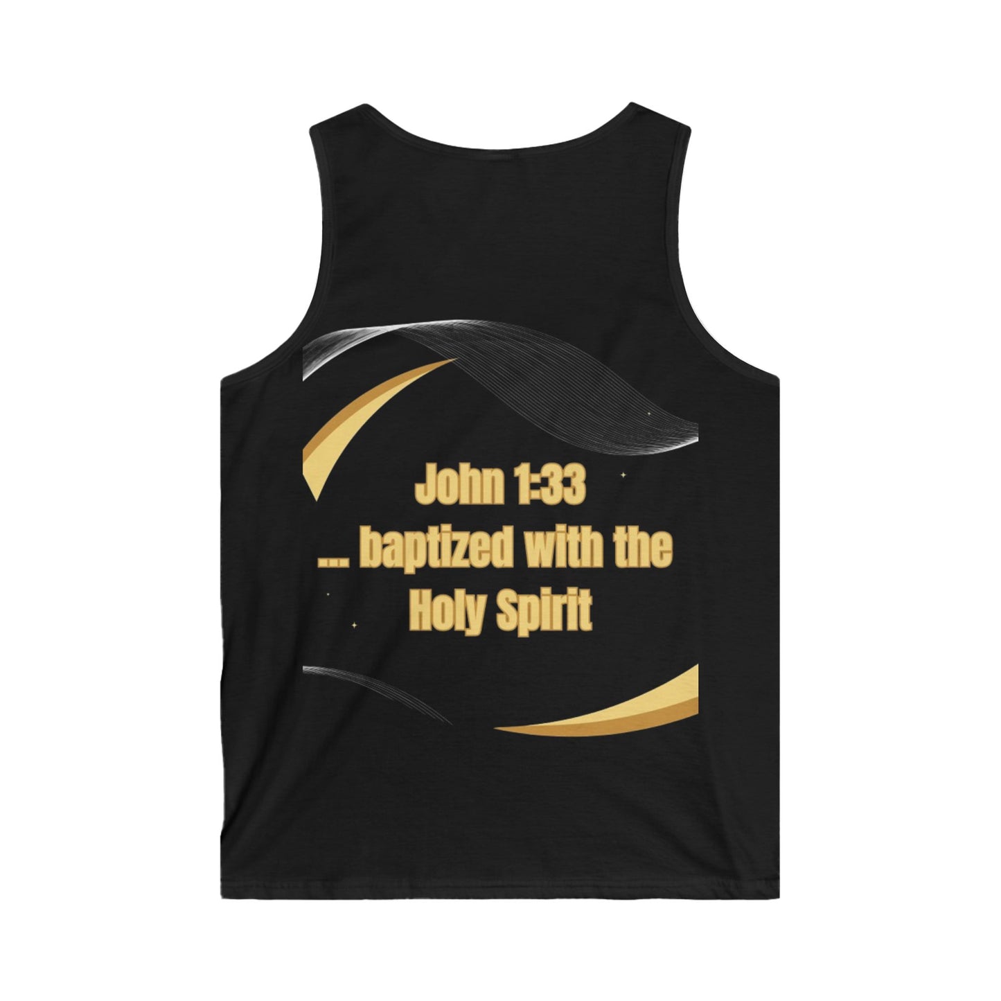 Men's Softstyle Tank Top (From God)