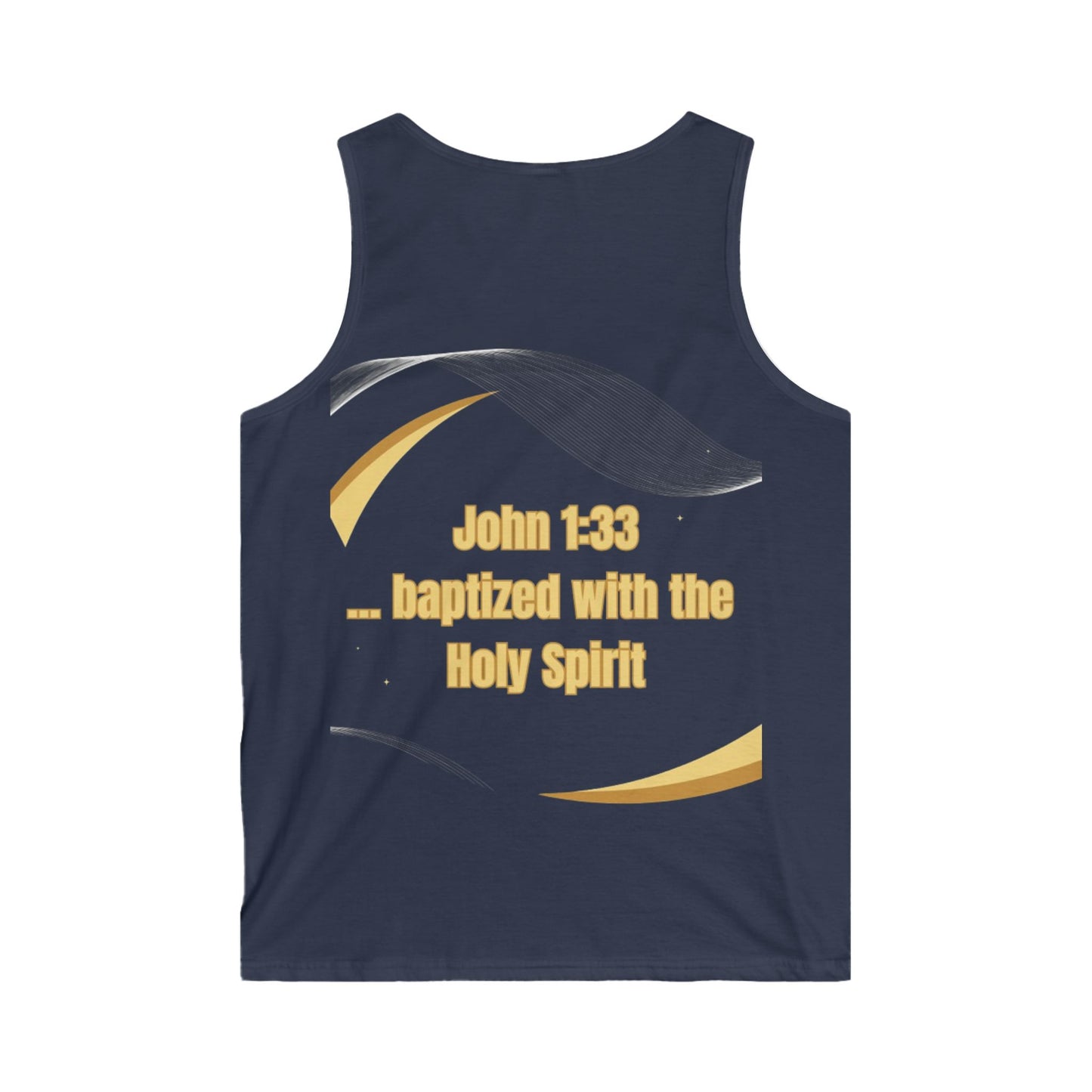 Men's Softstyle Tank Top (From God)