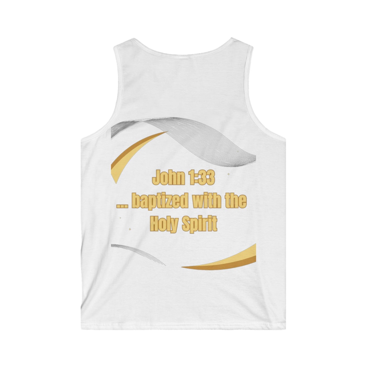 Men's Softstyle Tank Top (From God)