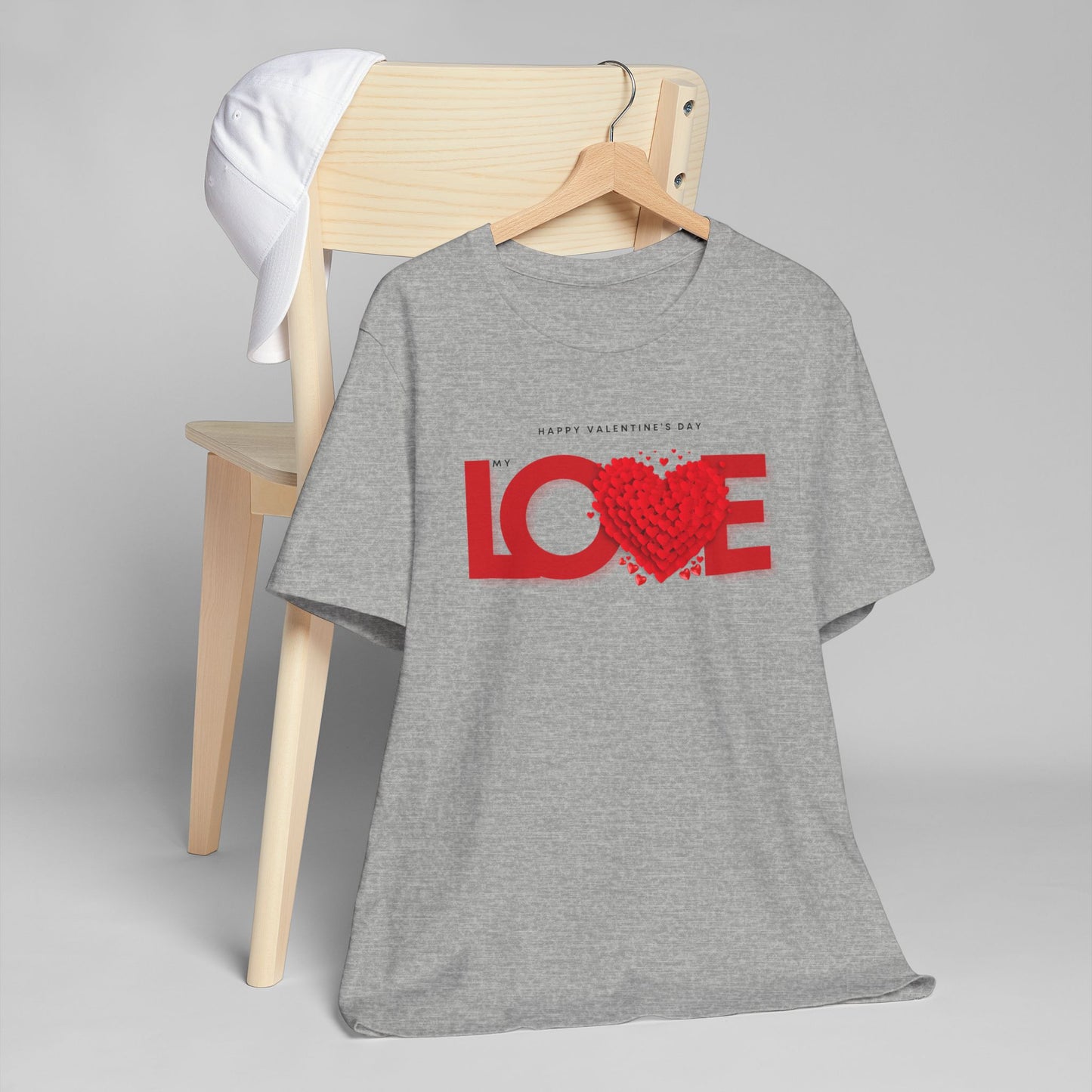 Unisex Jersey T-Shirt -VP25 _ Red