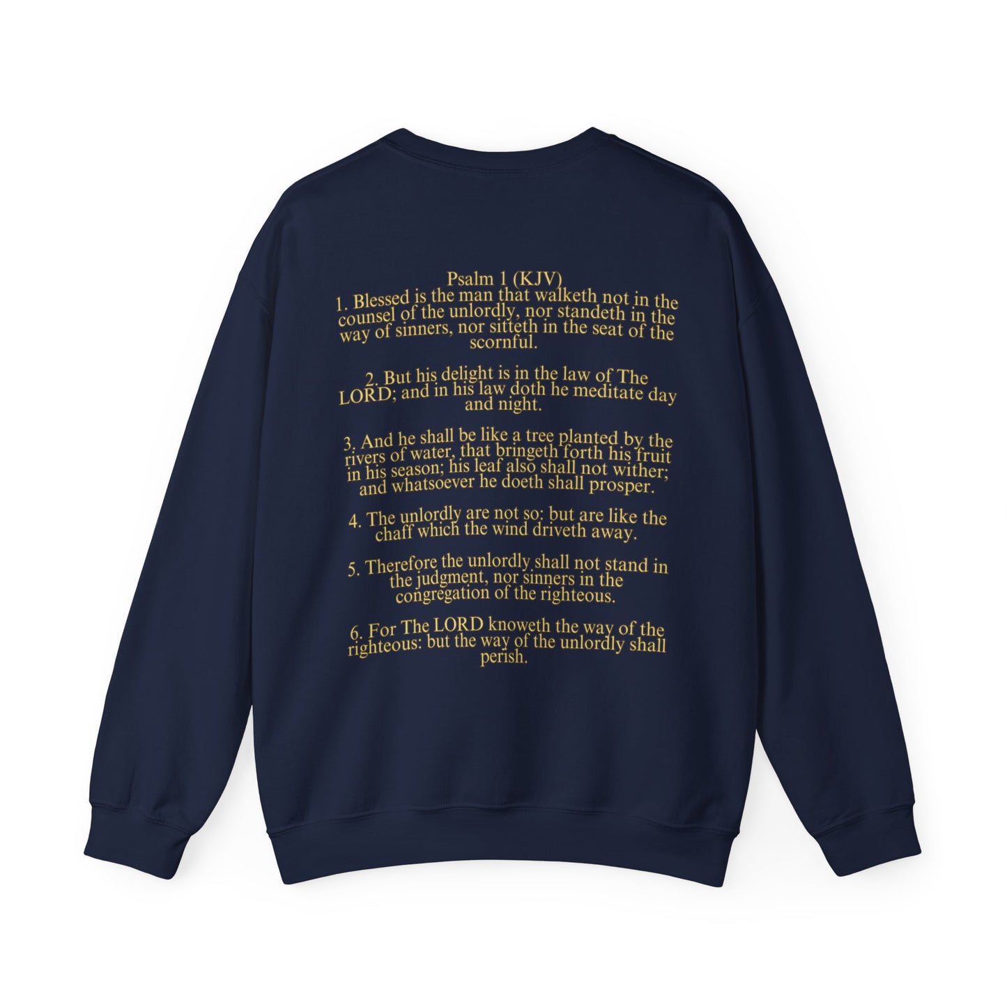 Unisex Heavy Blend™ Crewneck Sweatshirt (Psalm 1)
