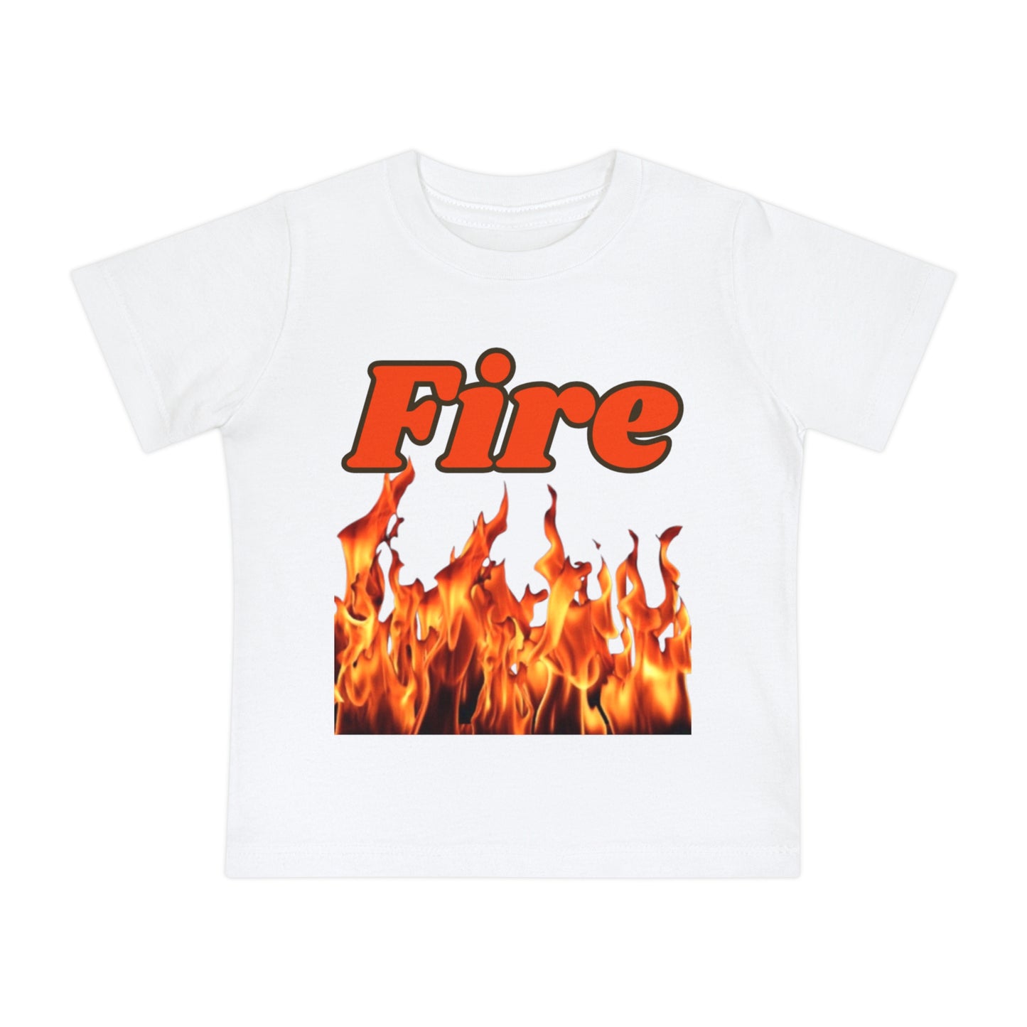 Baby Short Sleeve T-Shirt (Fire)