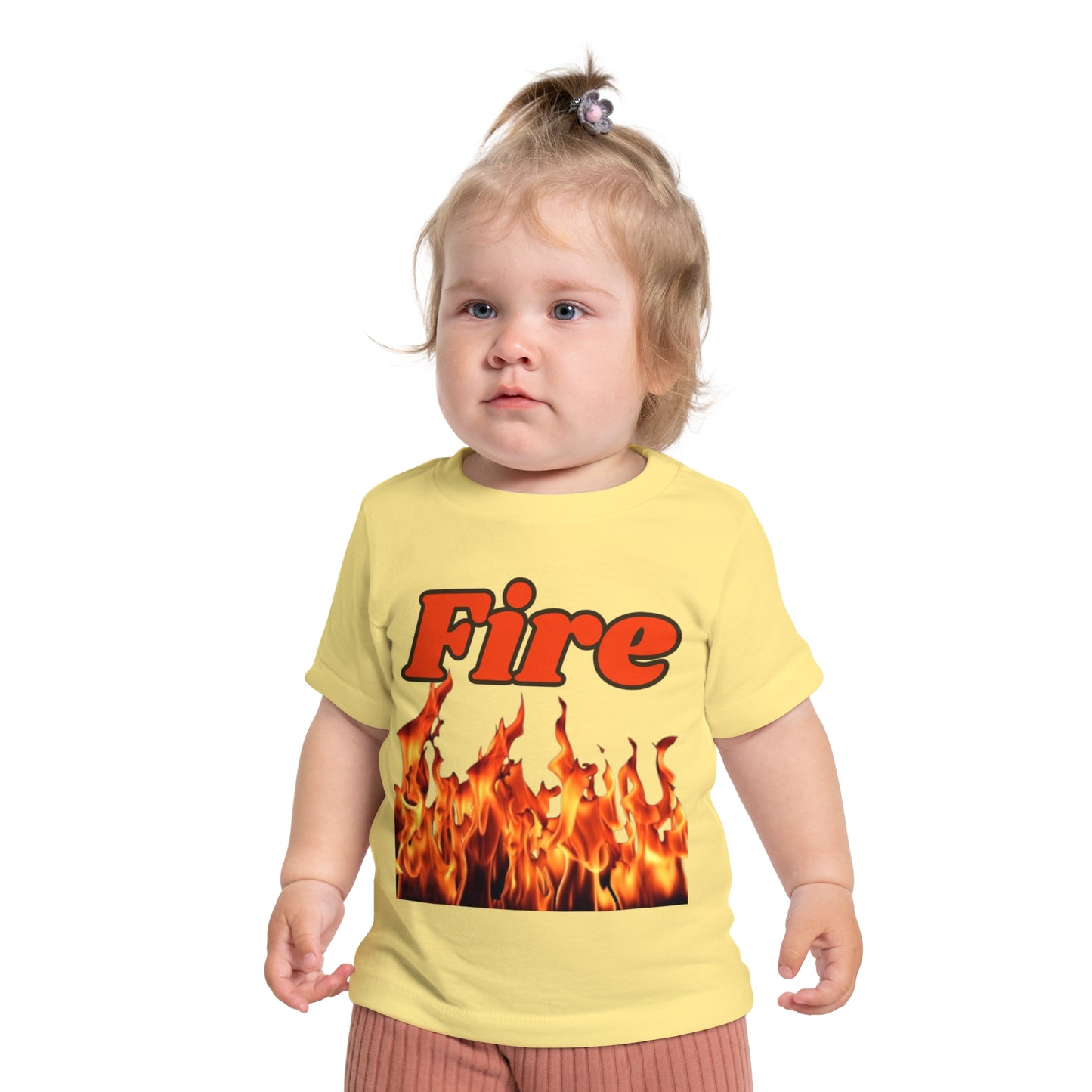 Baby Short Sleeve T-Shirt (Fire)