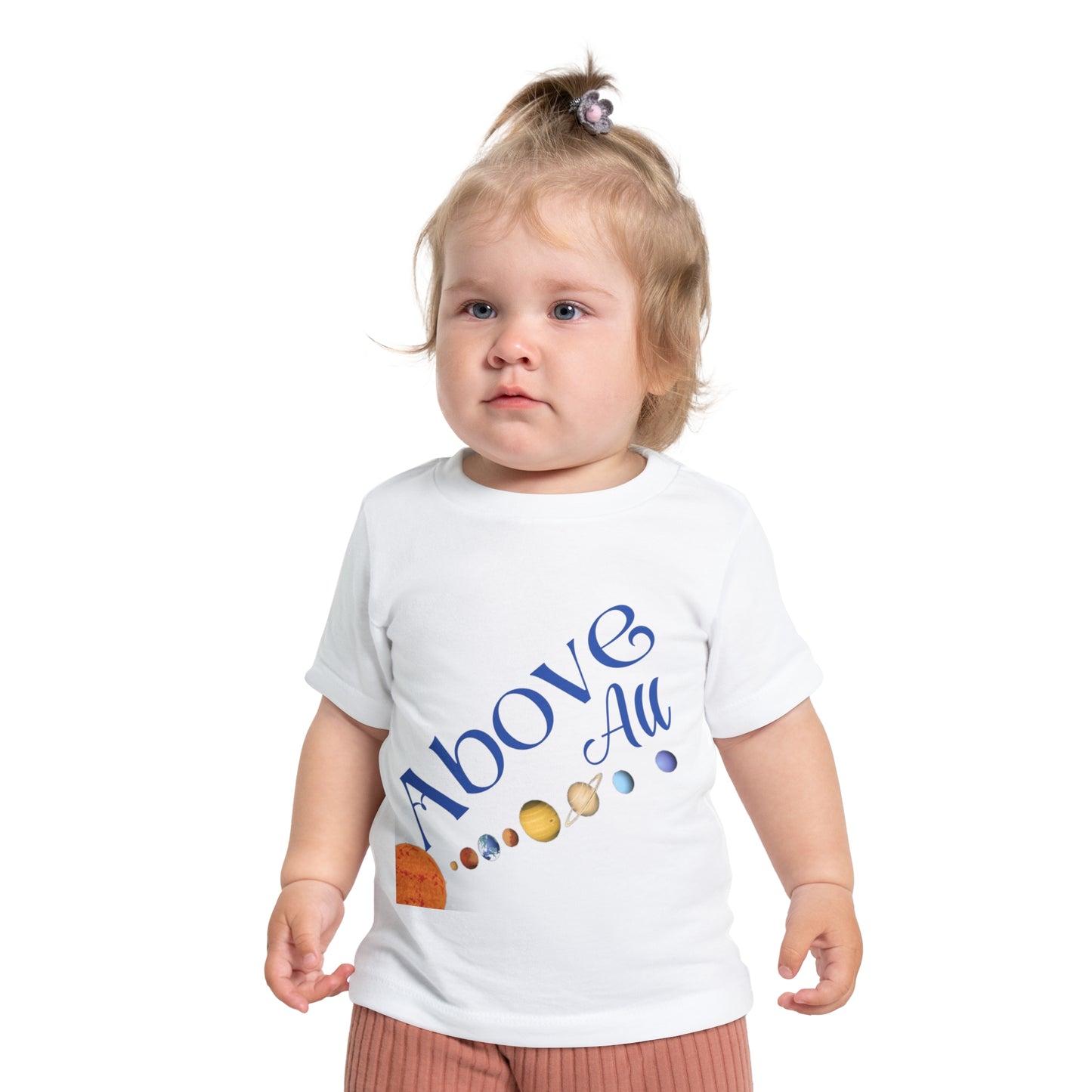 Baby Short Sleeve T-Shirt (Above all)