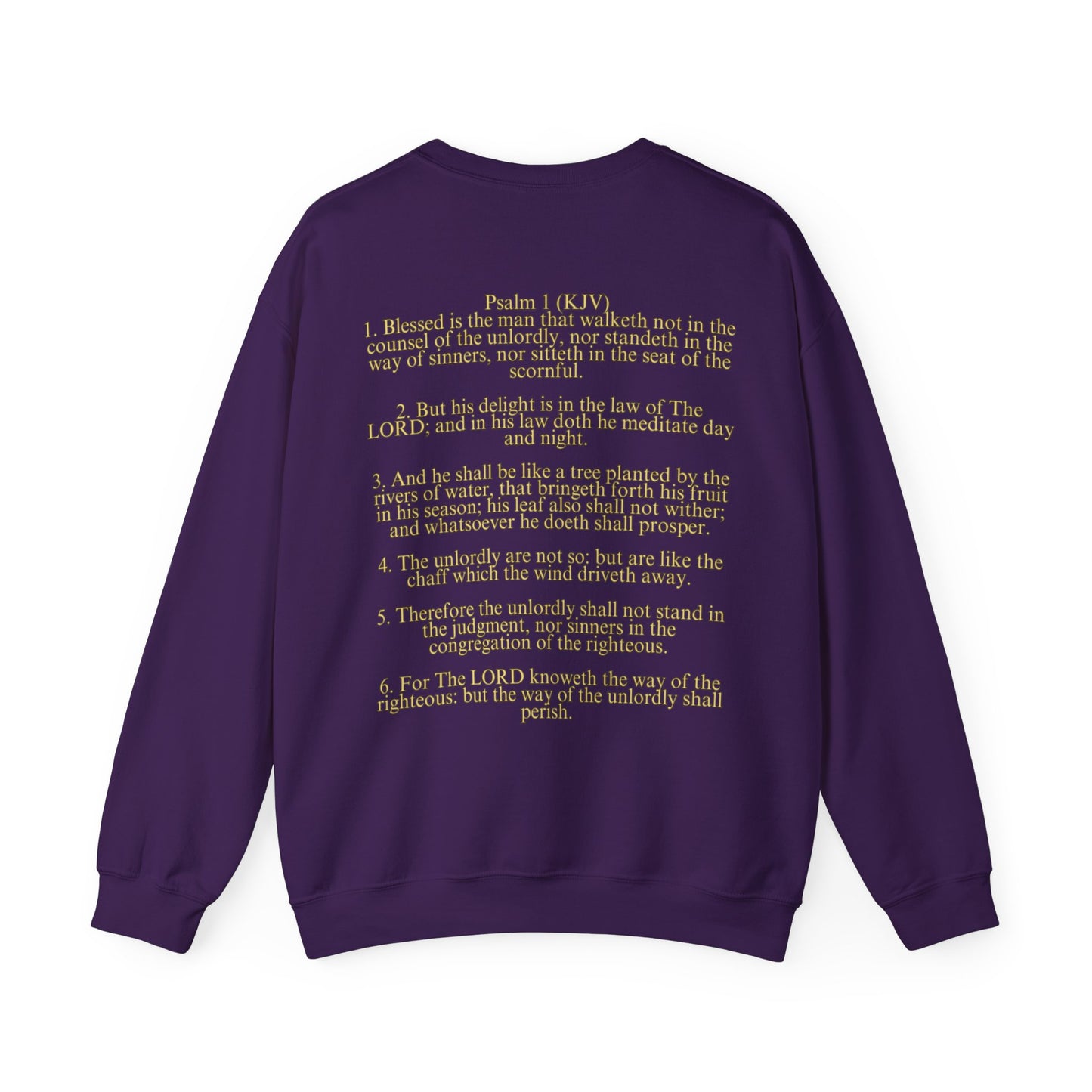 Unisex Heavy Blend™ Crewneck Sweatshirt (Psalm 1)