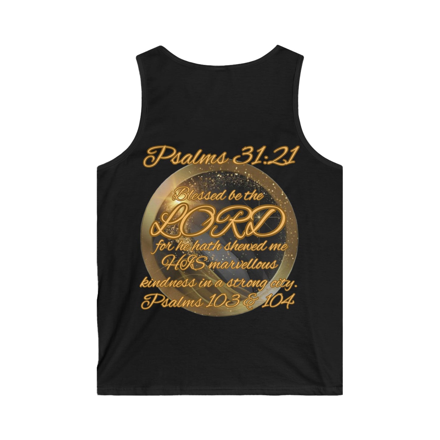 Men's Softstyle Tank Top (Blessed)