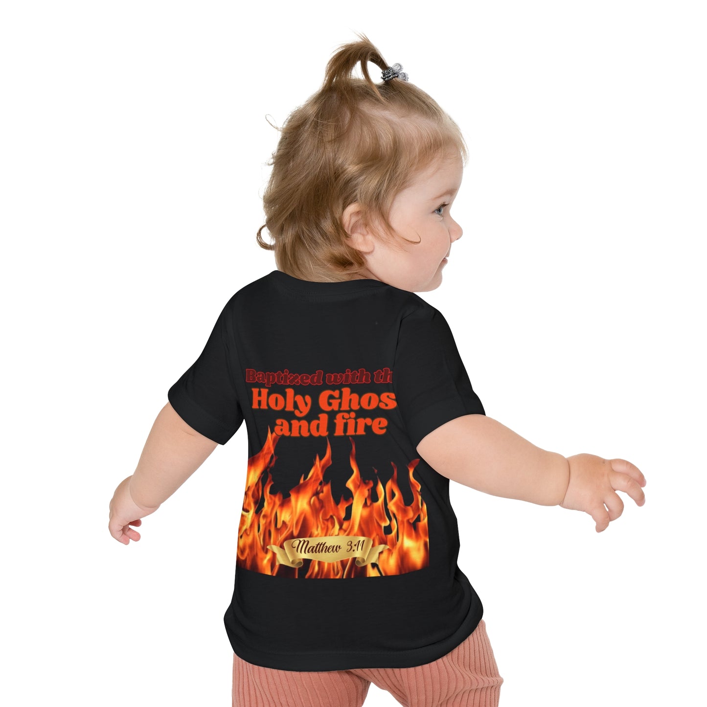 Baby Short Sleeve T-Shirt (Fire)