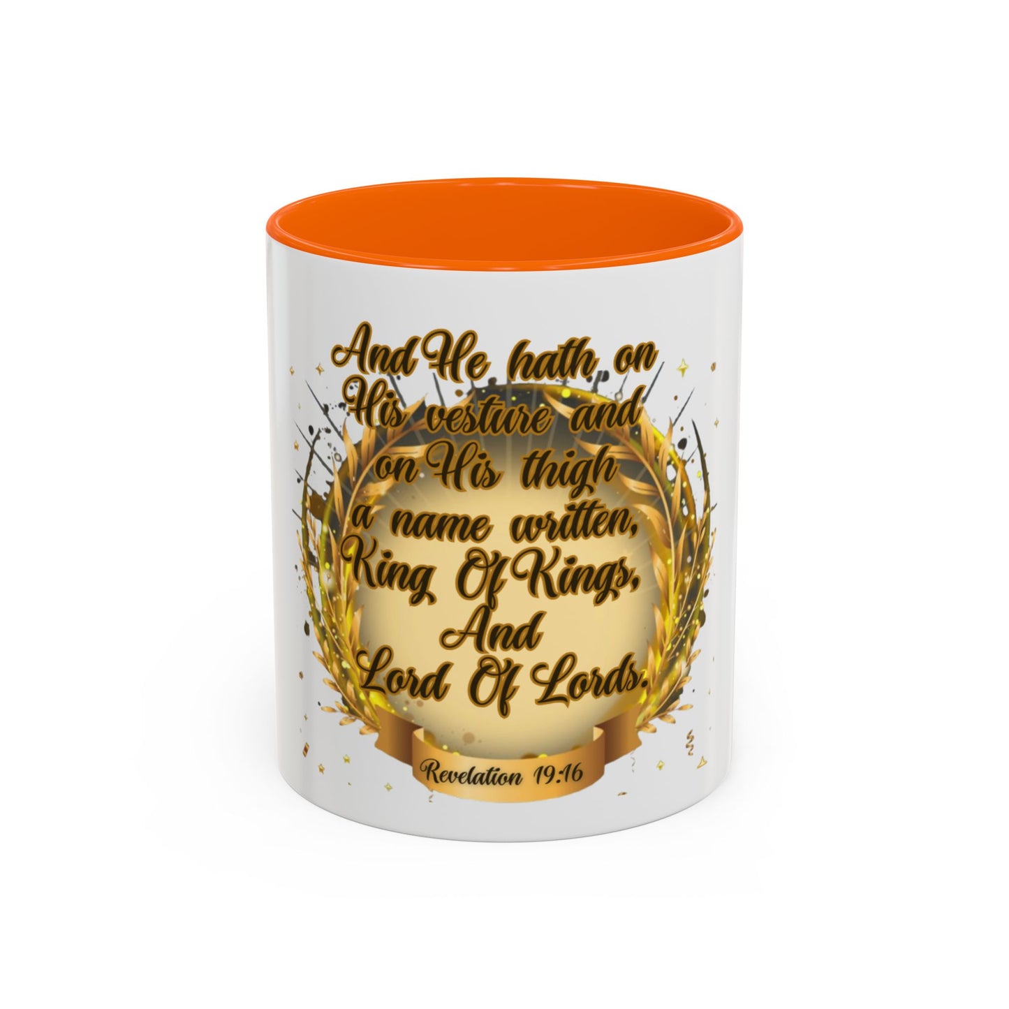 Accent Coffee Mug (11oz) (King Of Kings)