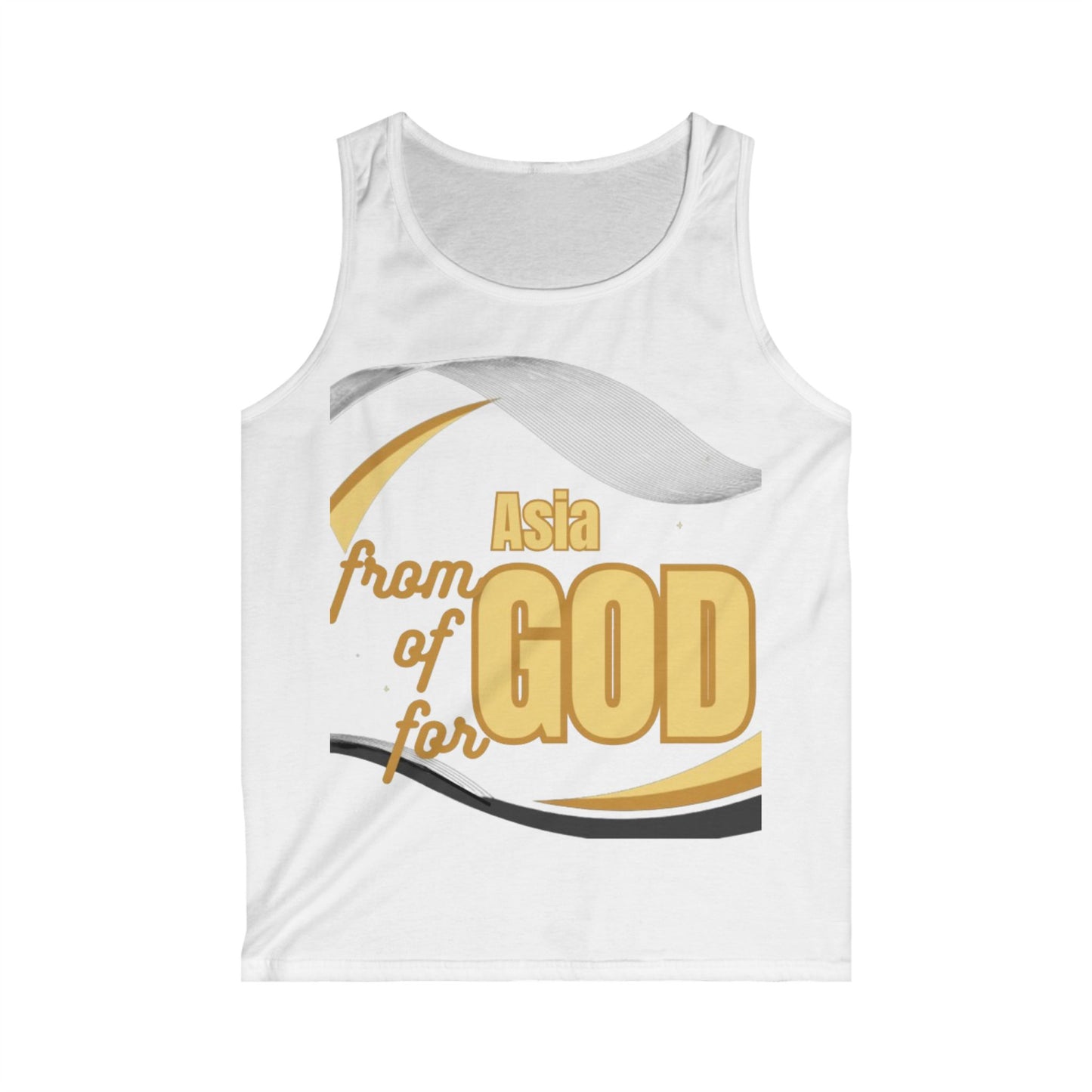 Men's Softstyle Tank Top (Asia-ForGod)